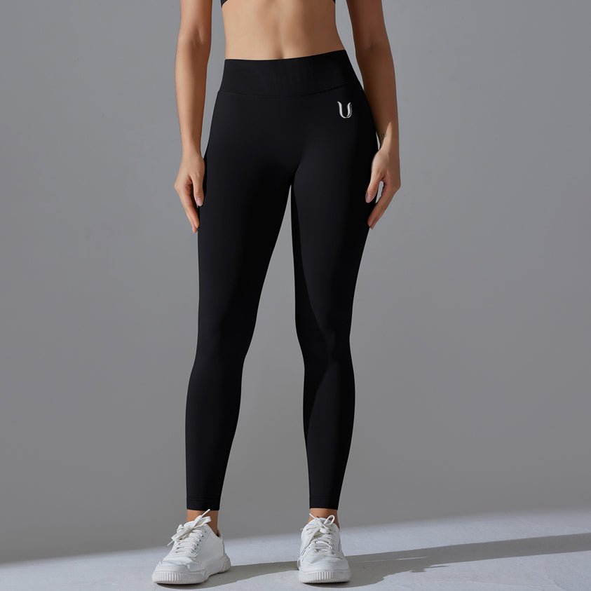 Mila V2 | Scrunch Sport Legging - Zwart