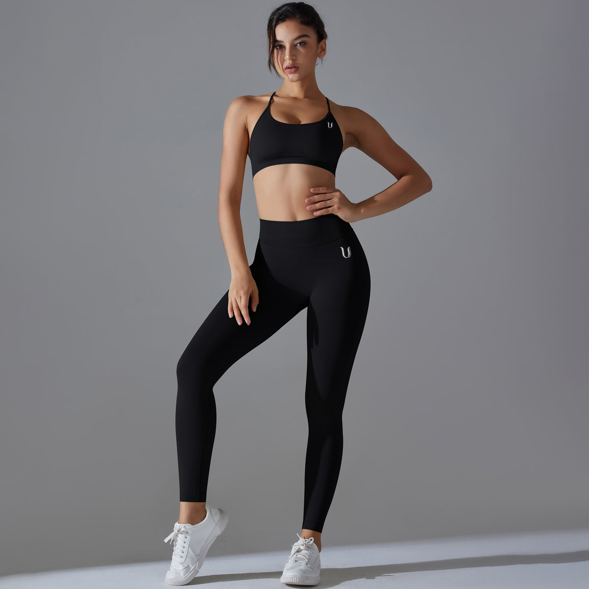 Mila V2 | Scrunch Sport Legging - Zwart