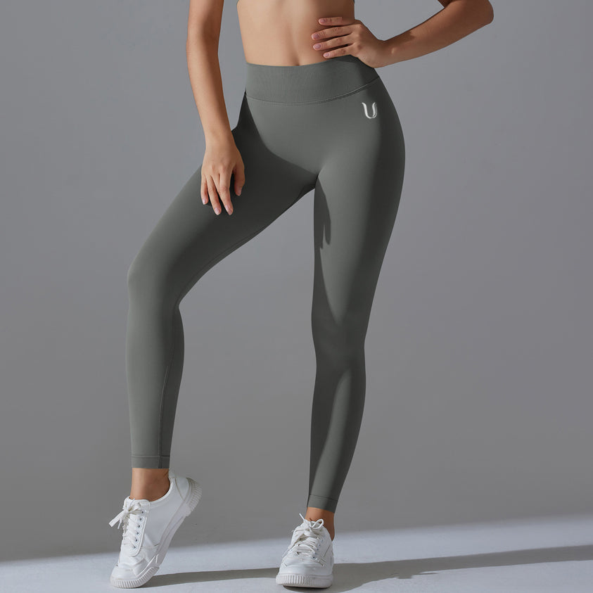 Mila V2 | Scrunch Sport Leggings - Grau