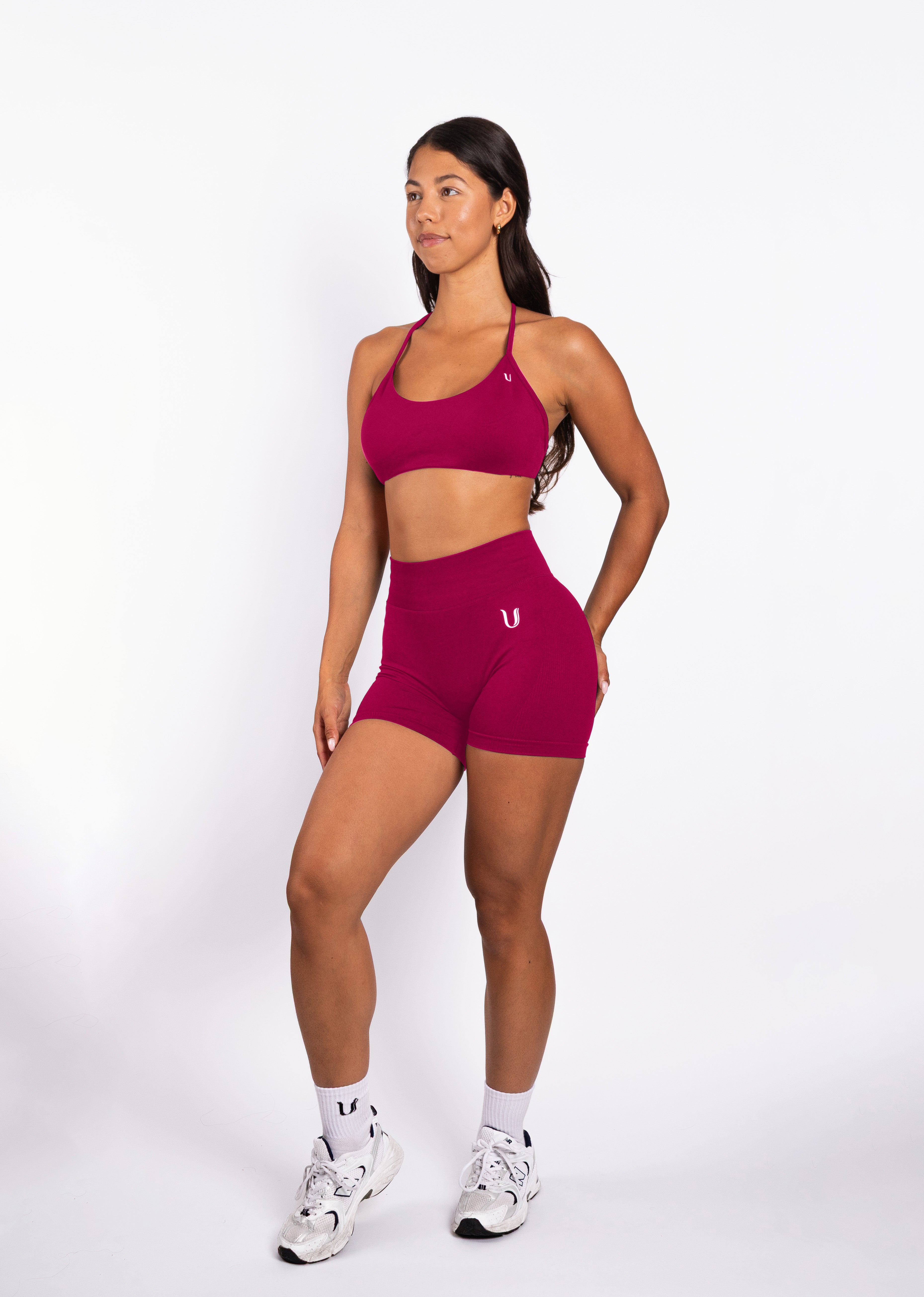 Nova | Seamless Open Rug Bra – Framboos - afbeelding 6
