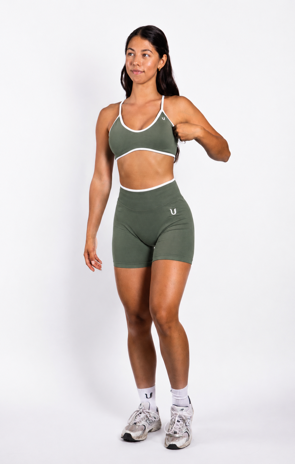 Ivy | Seamless Bra – Olijf
