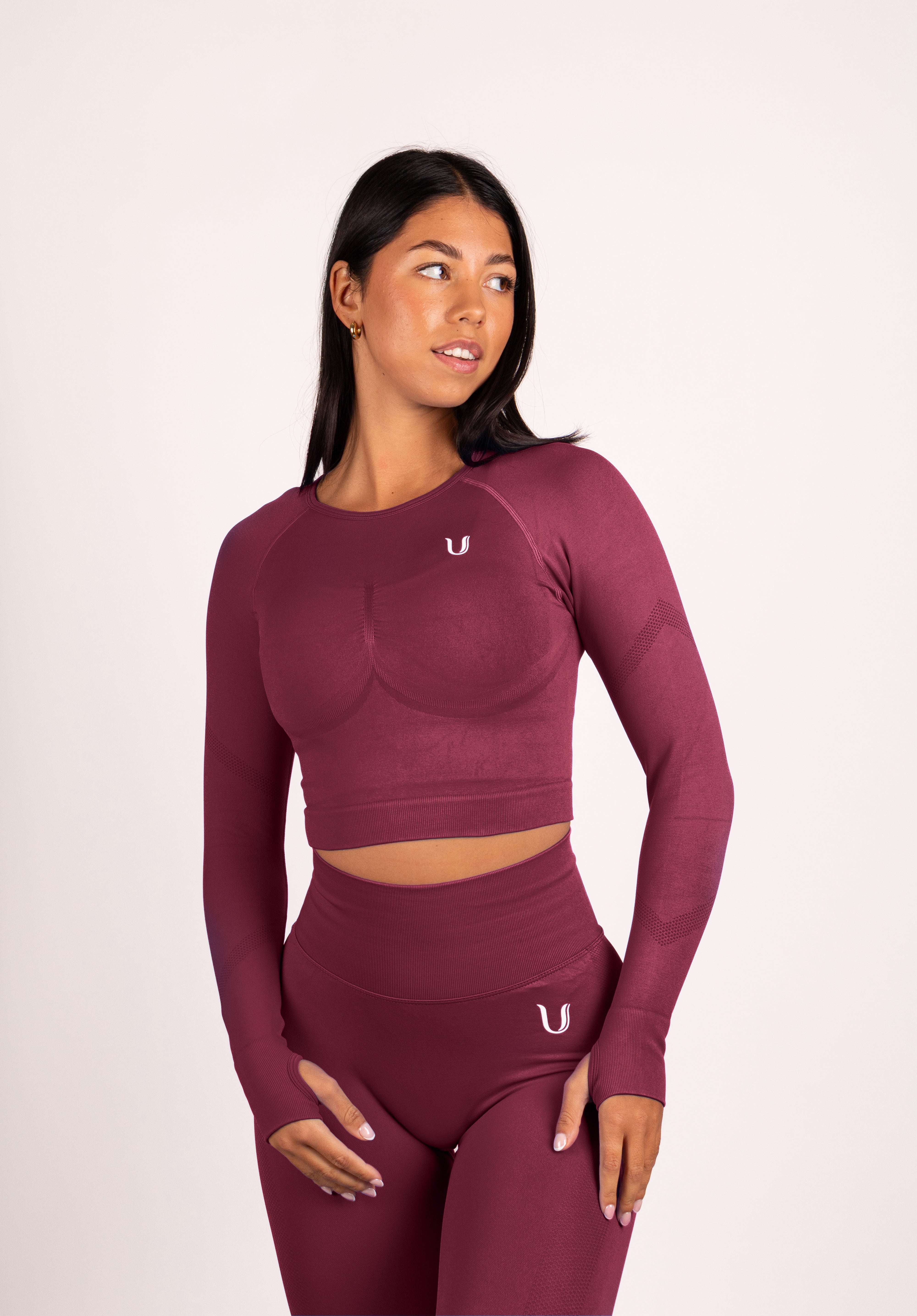 Leonie | Set Lang - Rouge Vin