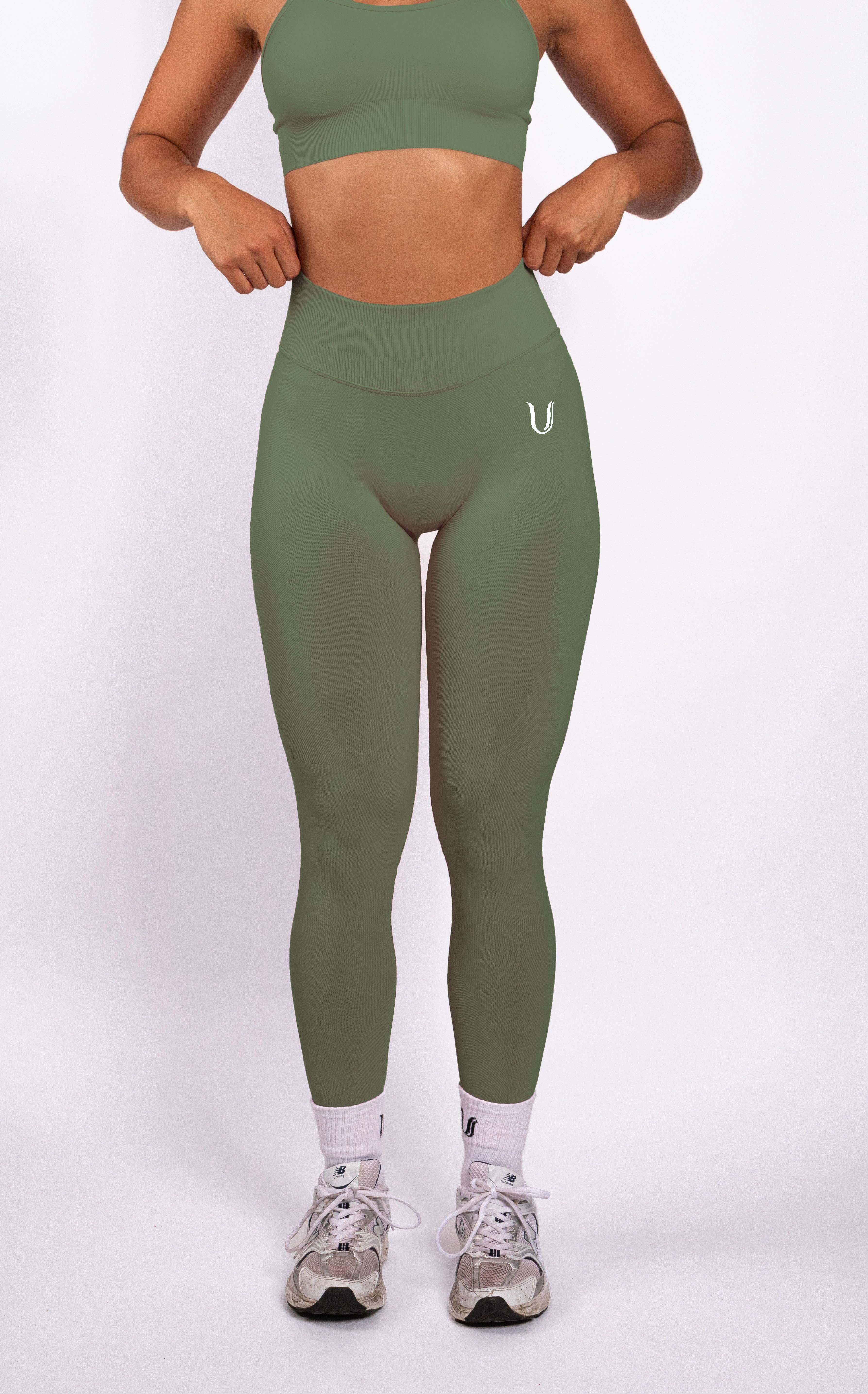Beau | Hochleistungs-Leggings - Grün