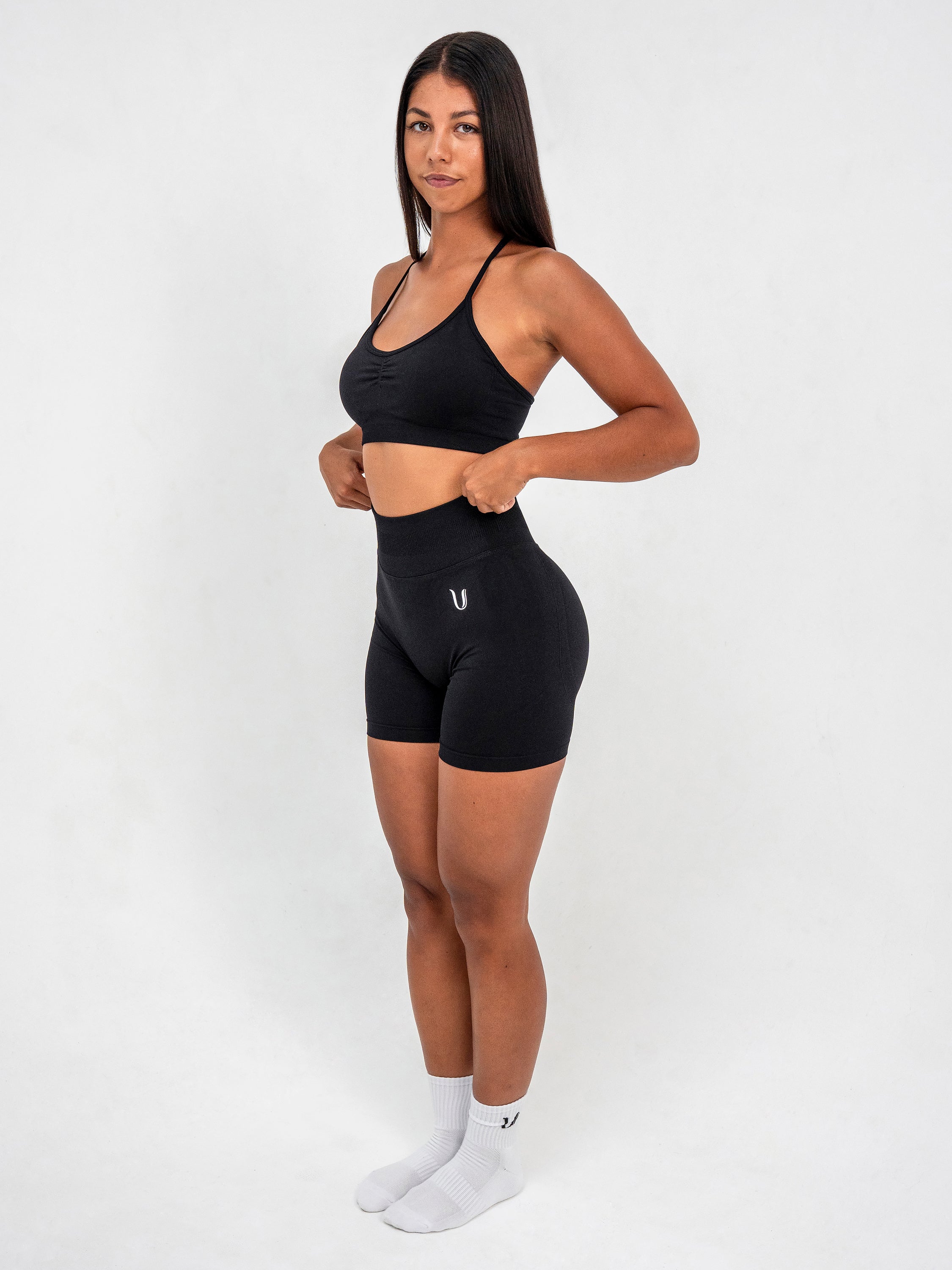 Luna | Premium Adjustable Sports Bra - Black