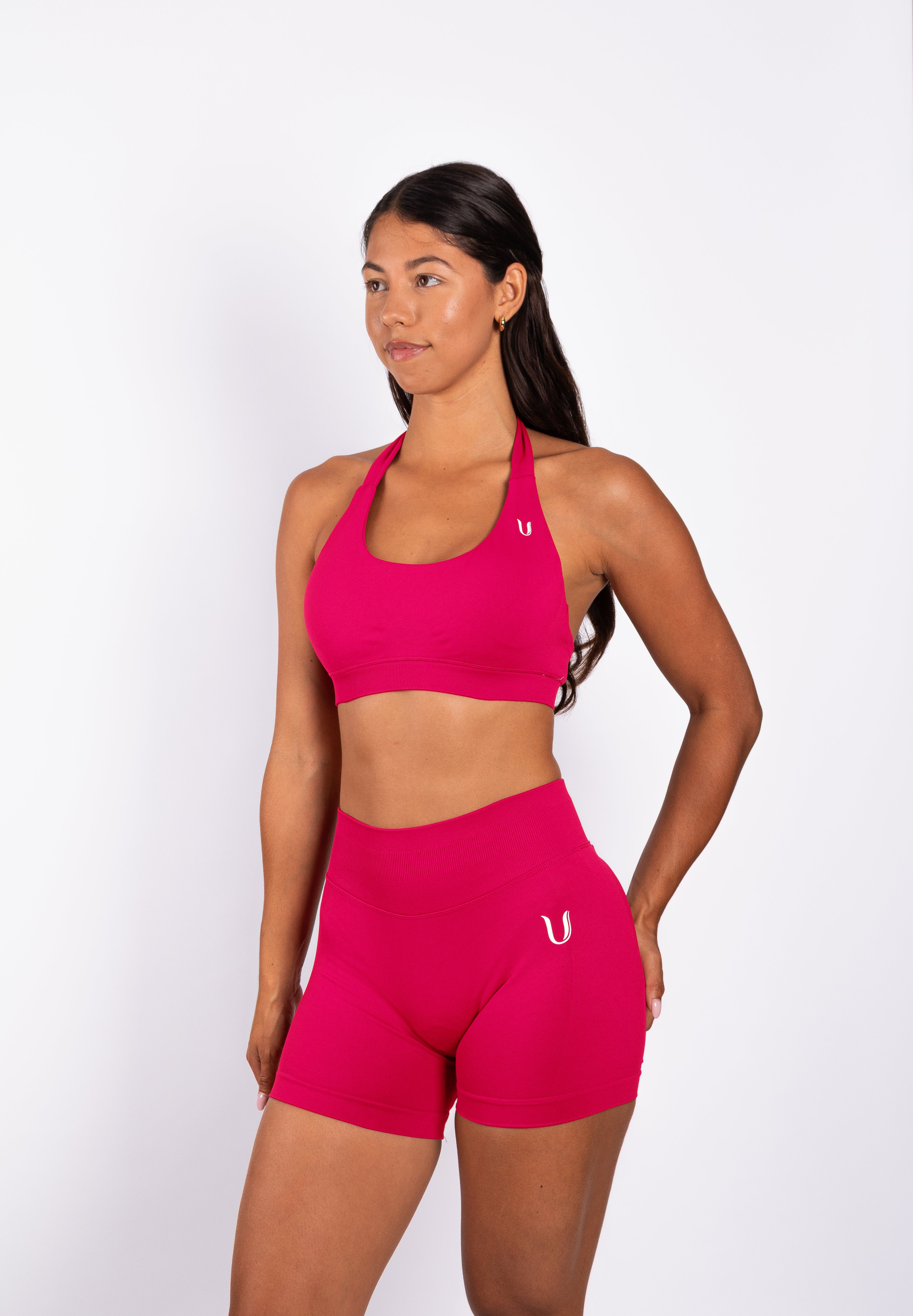 Beau | Premium High Performance Short Scrunch - Framboise