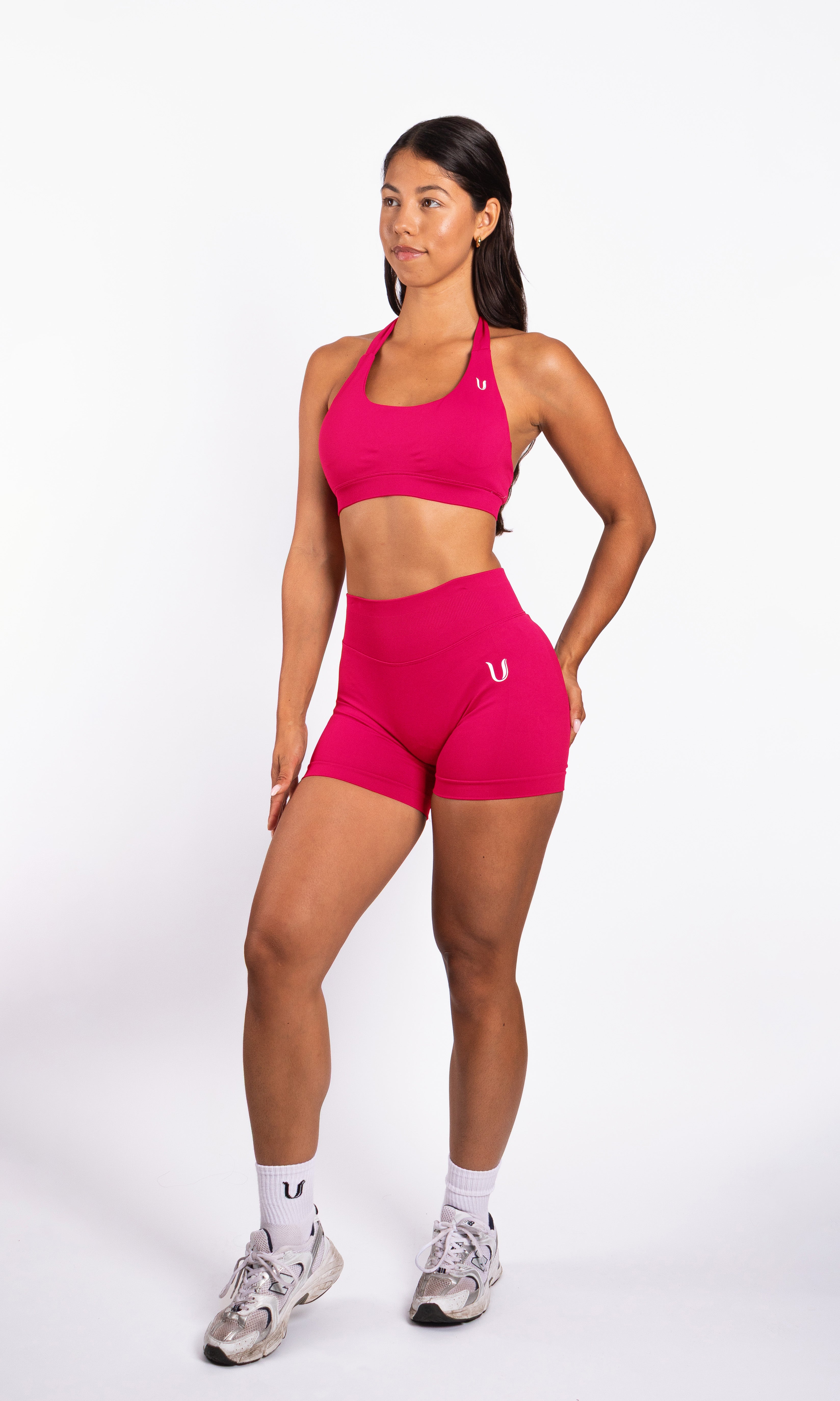 Beau | Premium High Performance Short Scrunch - Framboise