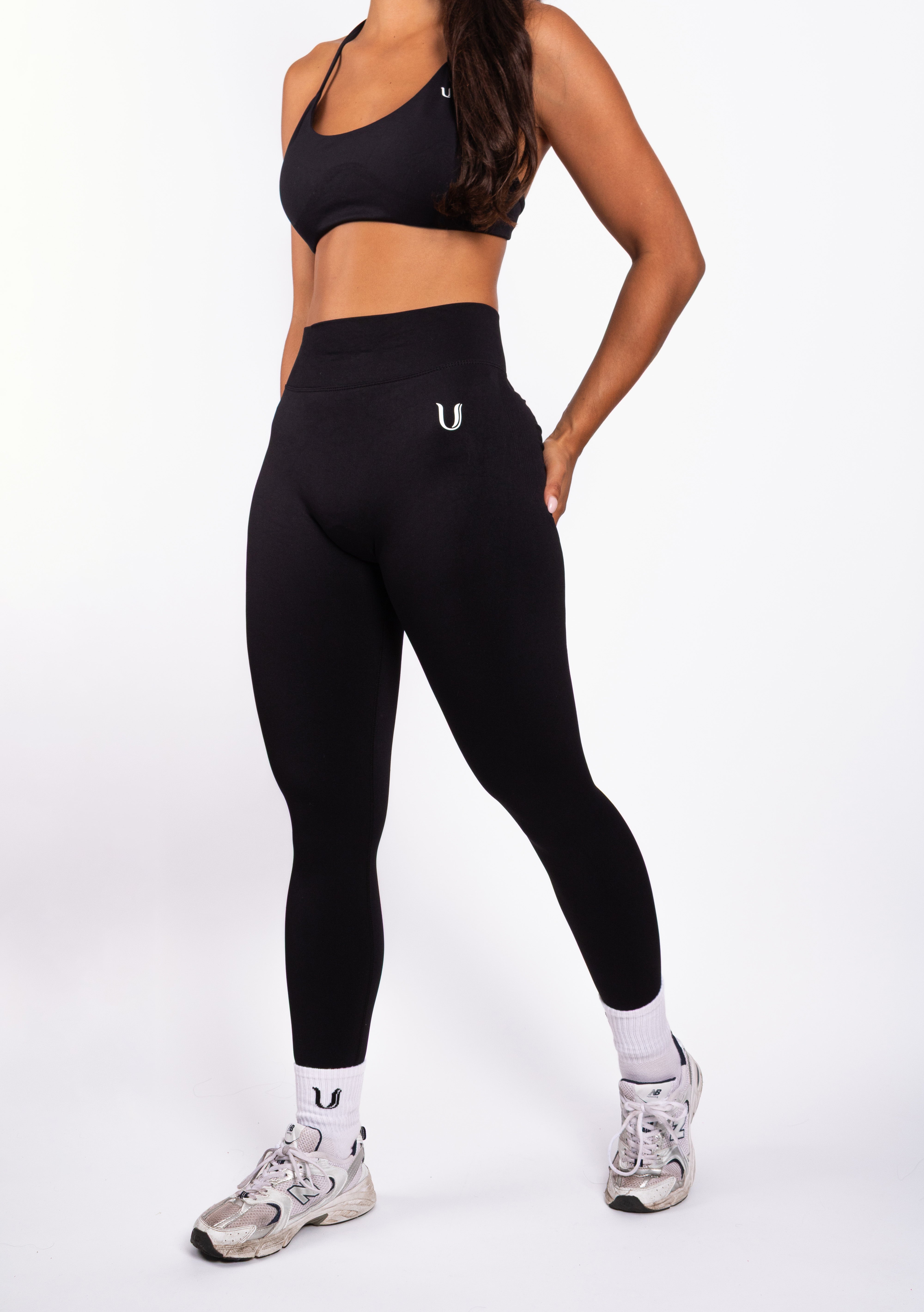 Nova | Formende Seamless Leggings – Schwarz