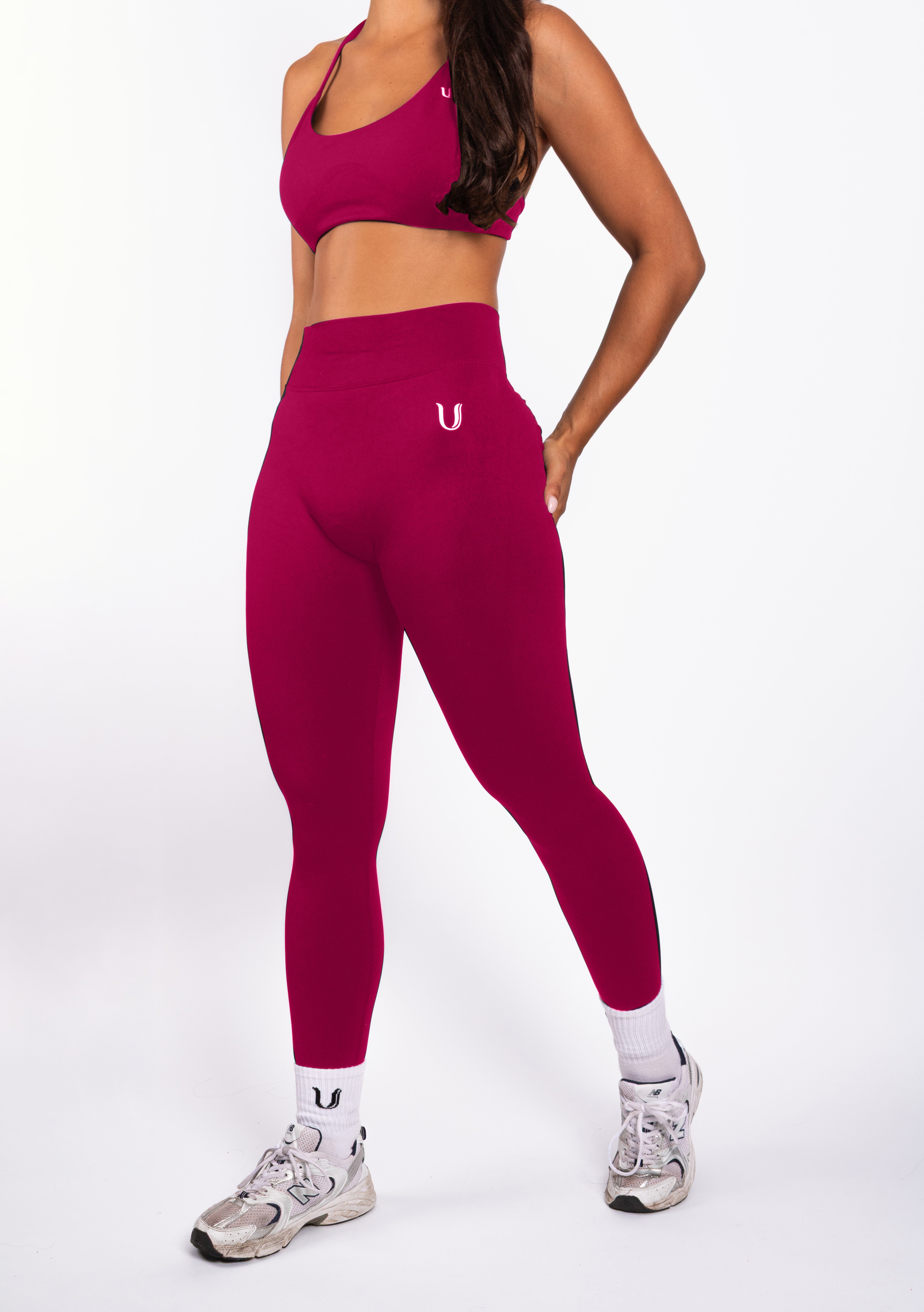 Nova | Formende Seamless Leggings – Himbeere