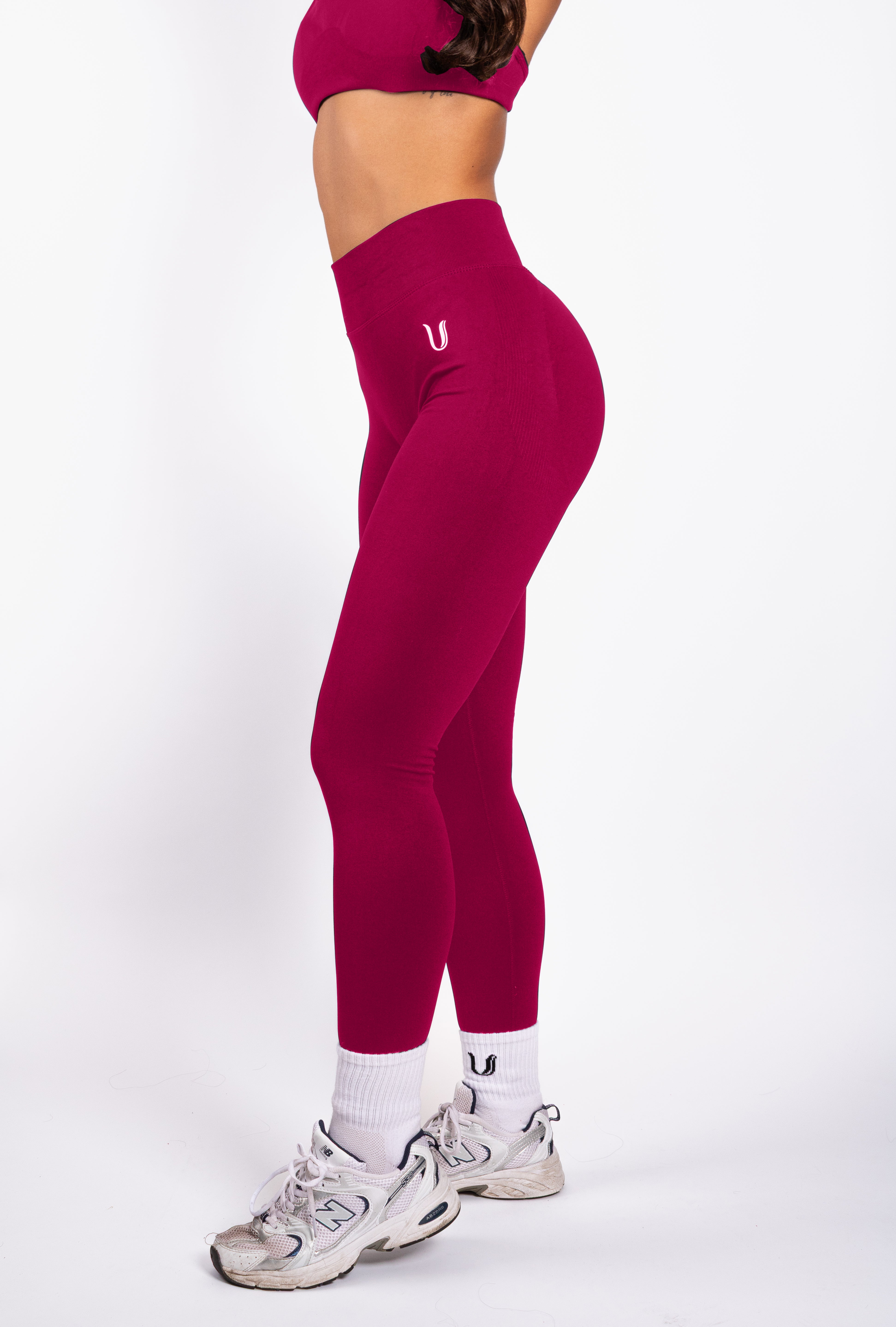 Nova | Formende Seamless Leggings – Himbeere
