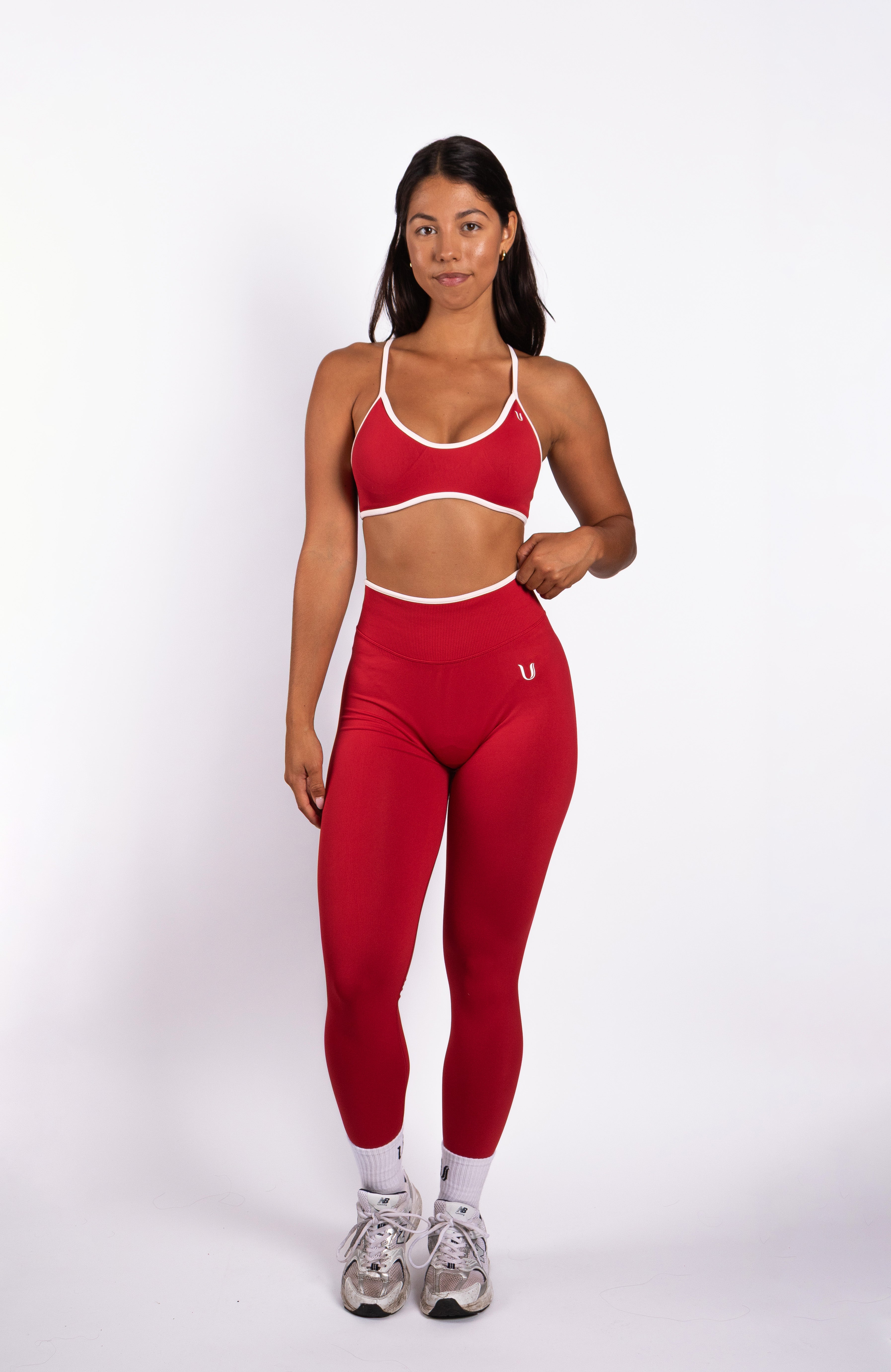 Ivy | Seamless Bra - Red