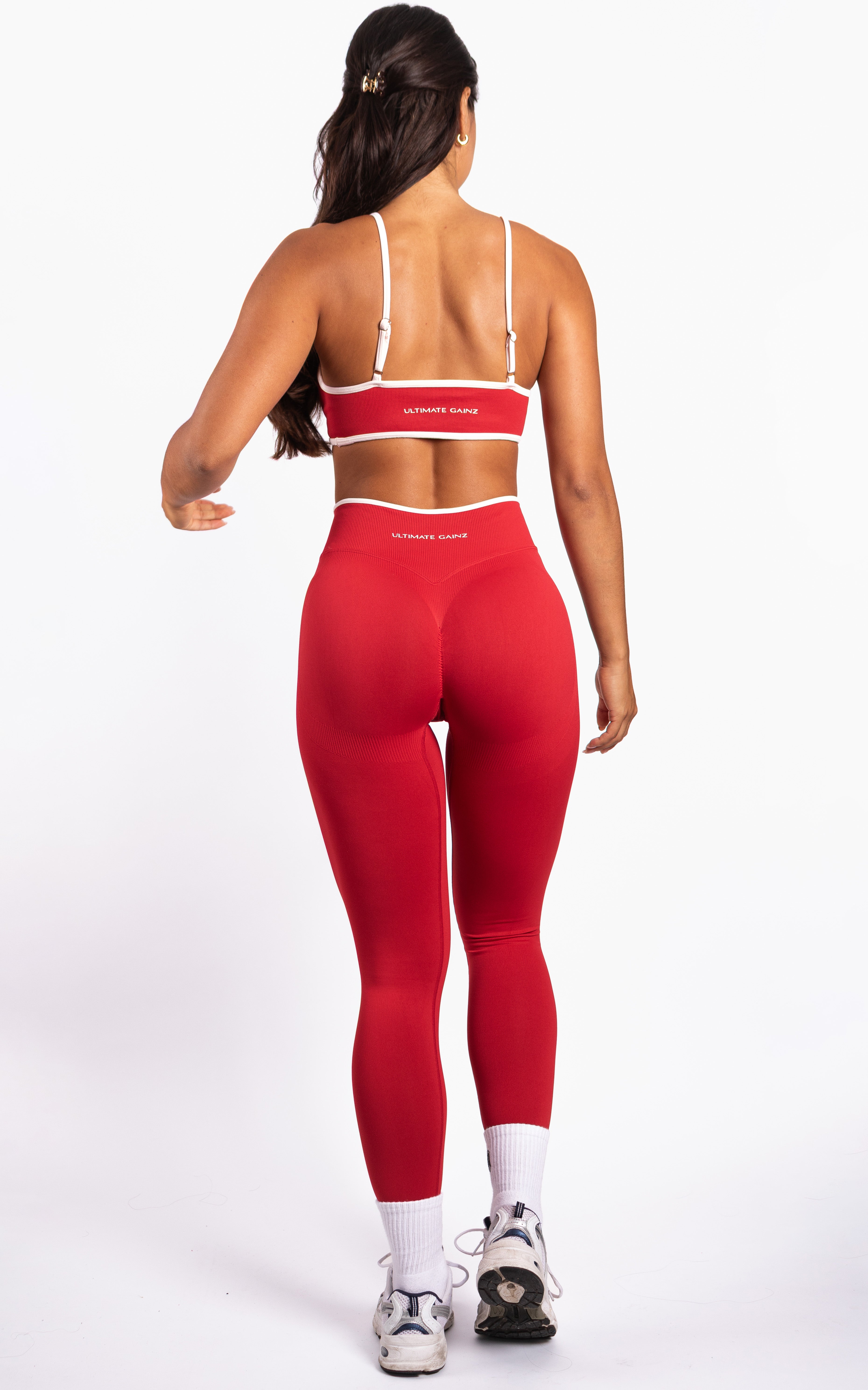 Ivy | Seamless Shape Legging - Red