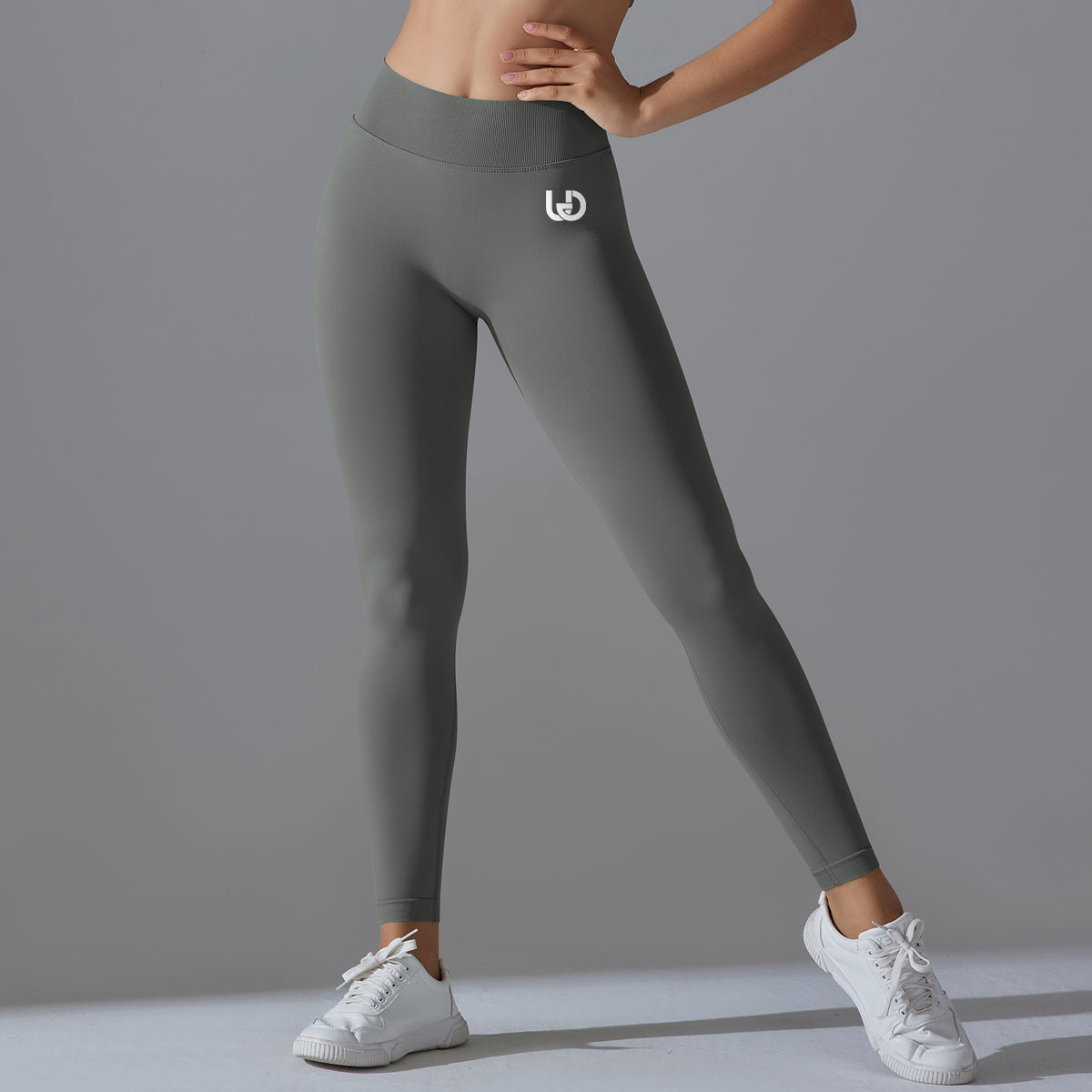 Mila V2 | Scrunch Sport Leggings - Grau