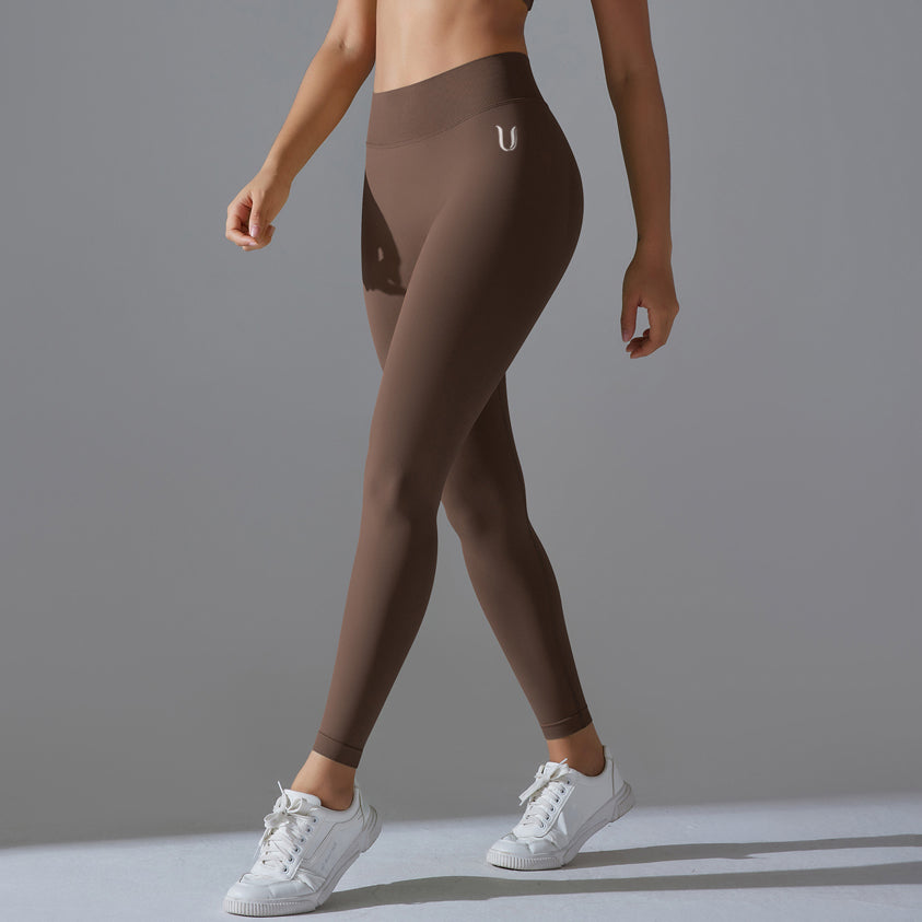 Mila V2 | Scrunch Sport Legging - Brown