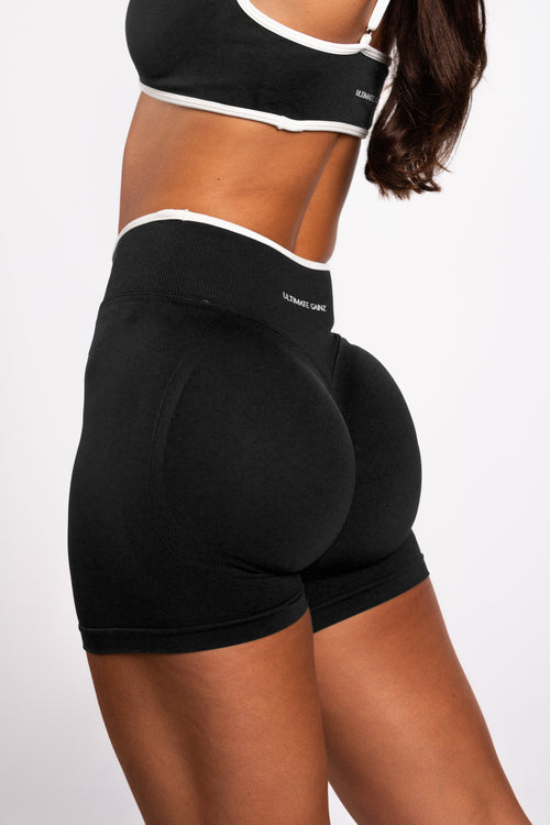 Ivy | Seamless Short – Zwart - Ultimate Gainz