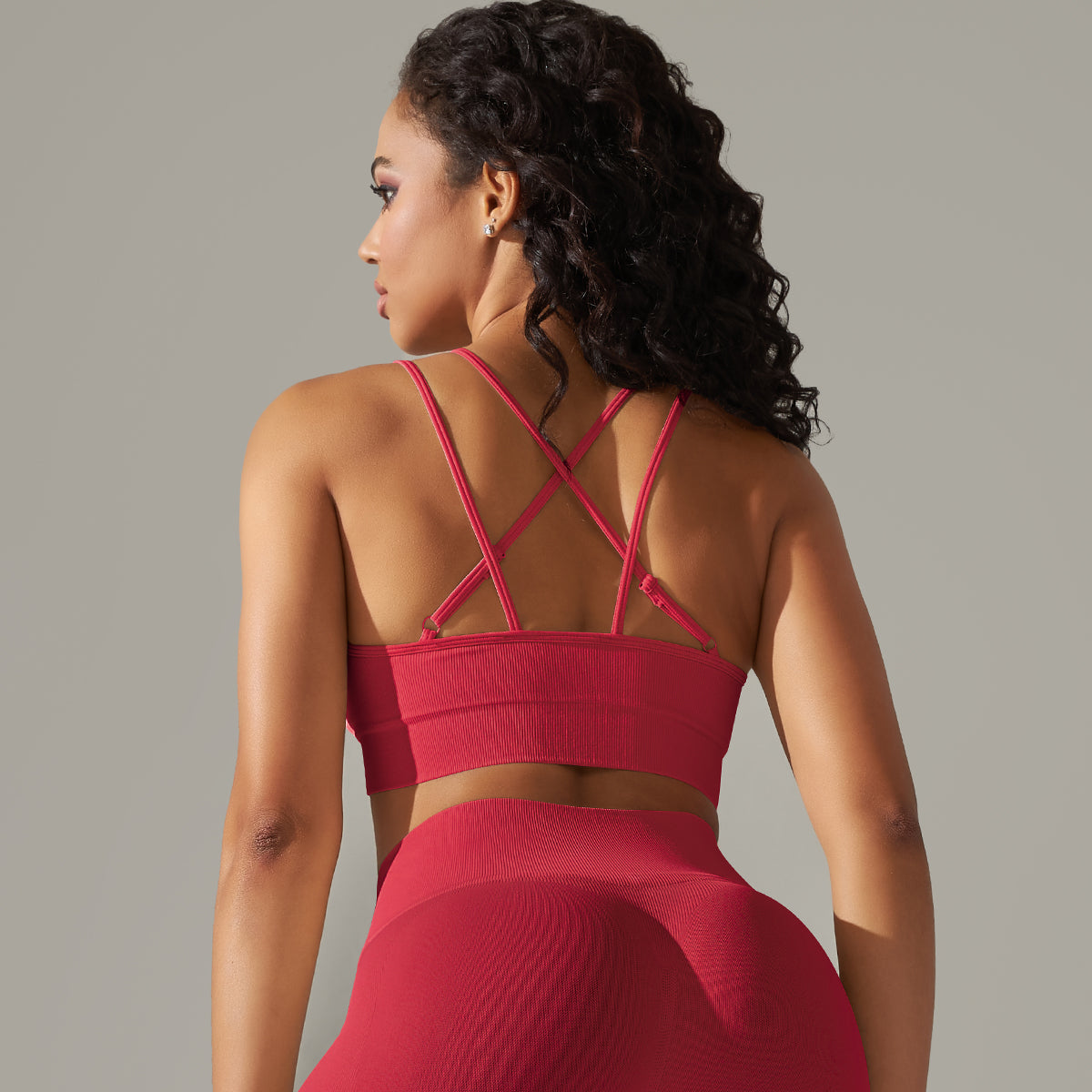 Liv | FlexCross Bra - Red