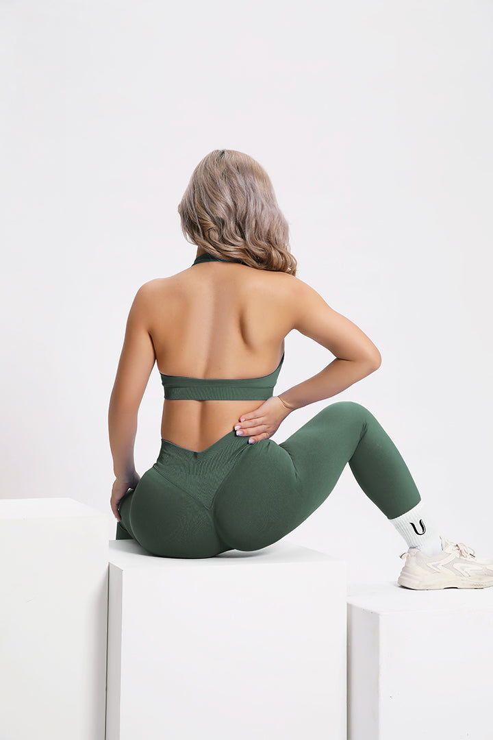 Beau | Legging Haute Performance - Vert