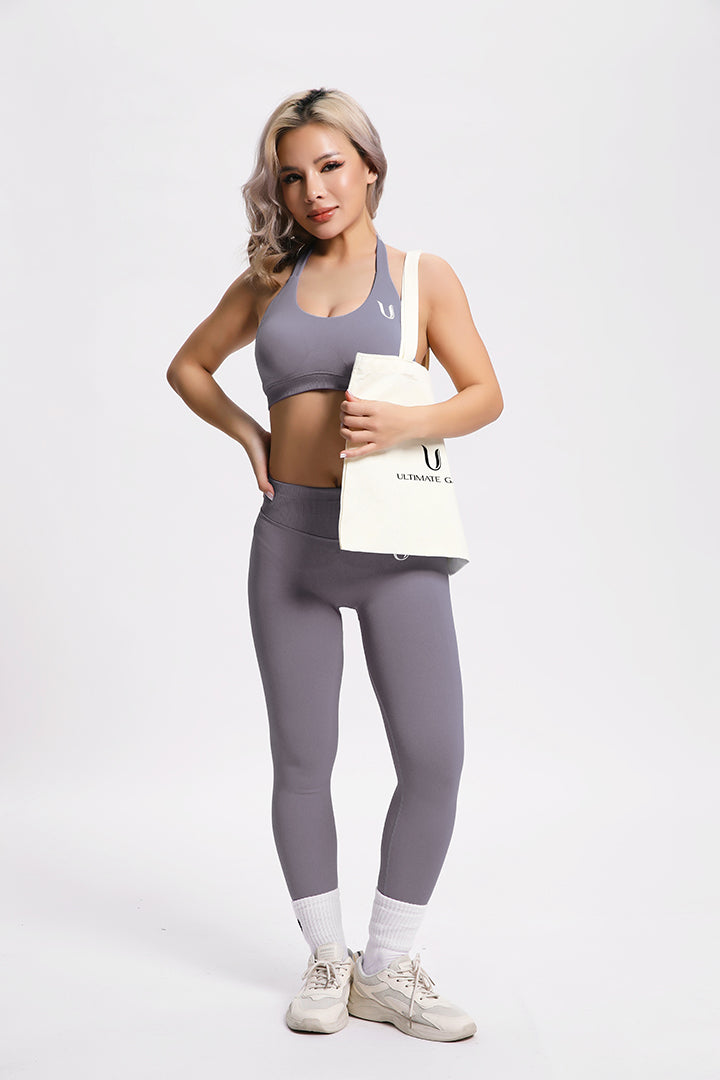 Beau | Legging Haute Performance - Gris