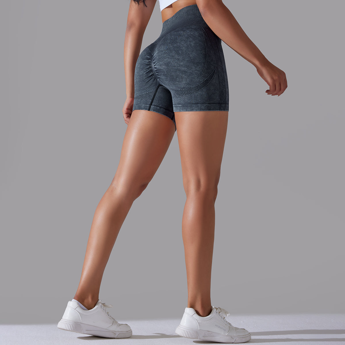 Jane | Shorts Scrunch - Schwarz