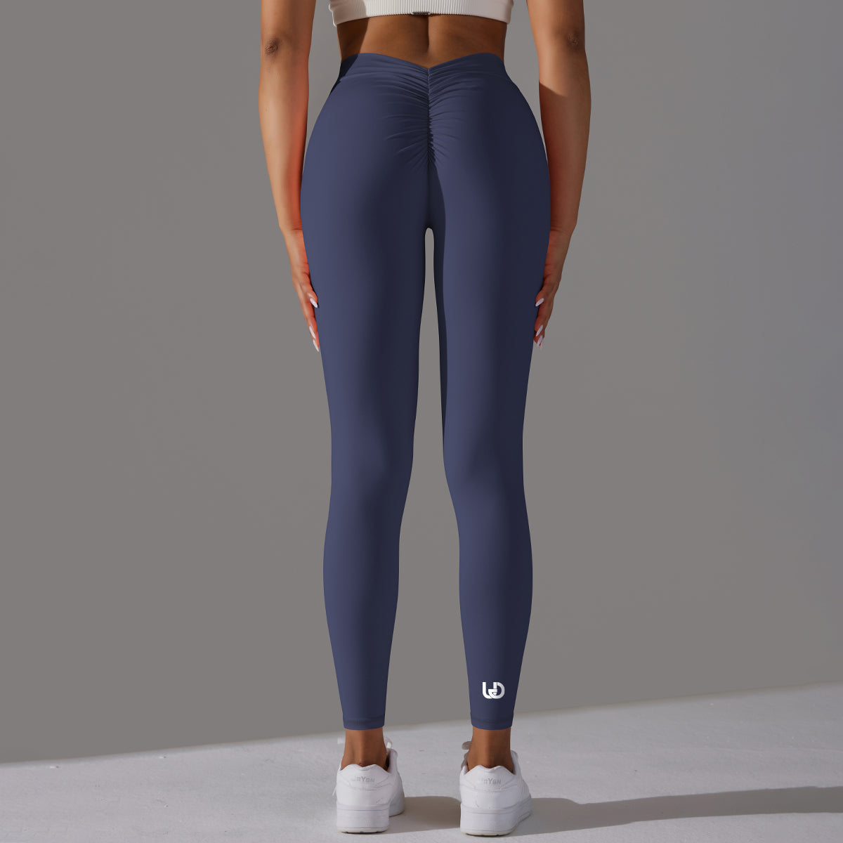 Emma | Legging Extra Scrunch - Donkerblauw