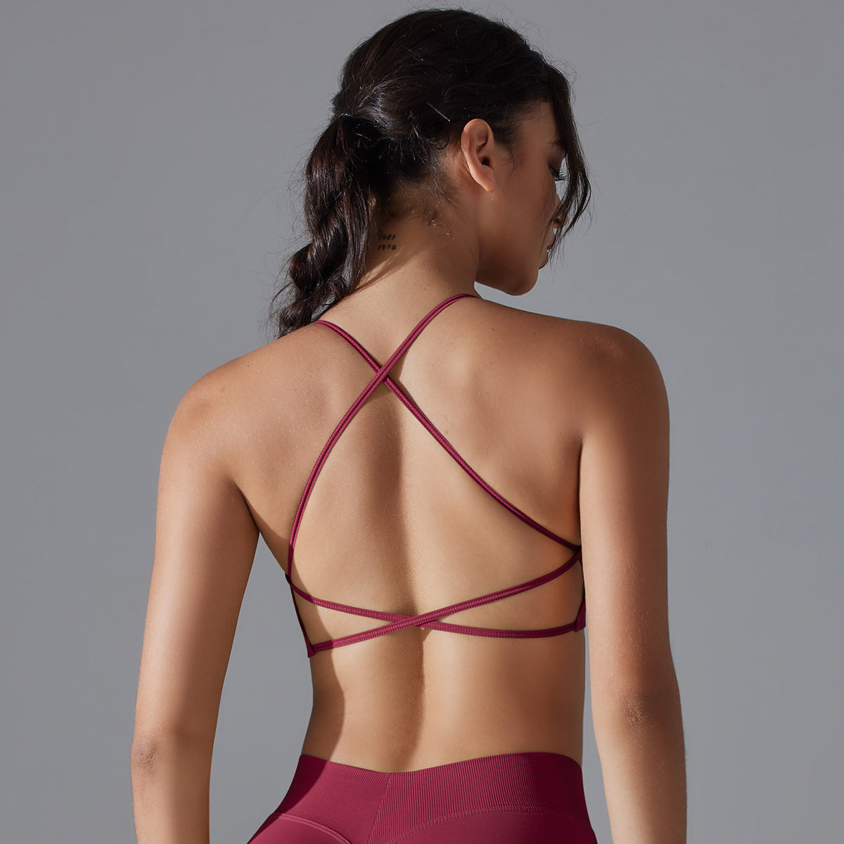 Mila V2 | Strap Sport Bra - Rood