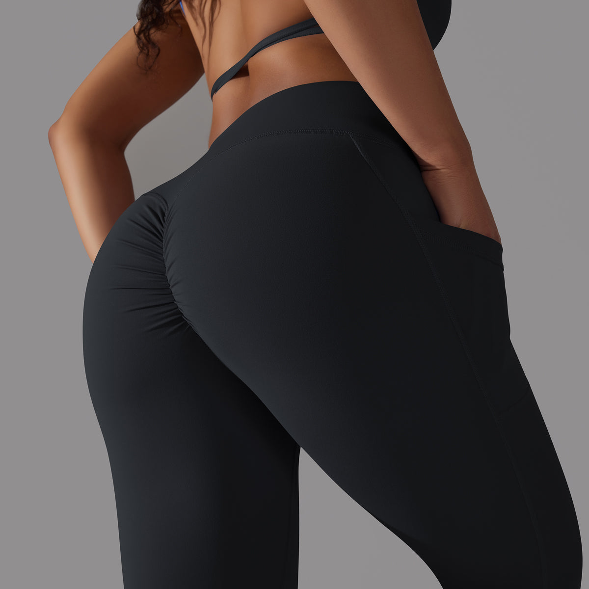 Mila | Legging Zwart - Ultimate Gainz