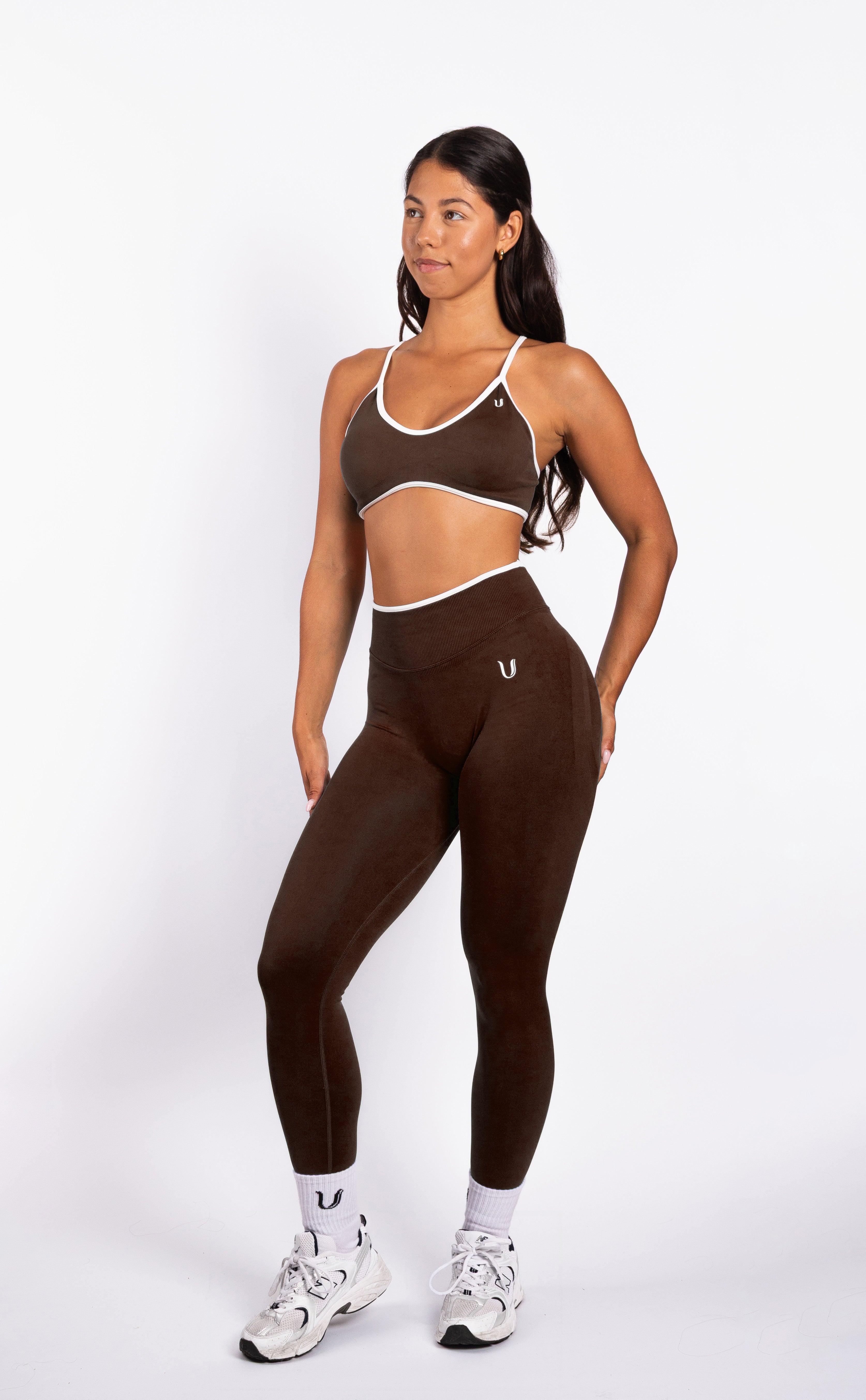 Ivy | Seamless Shape Legging - Brown