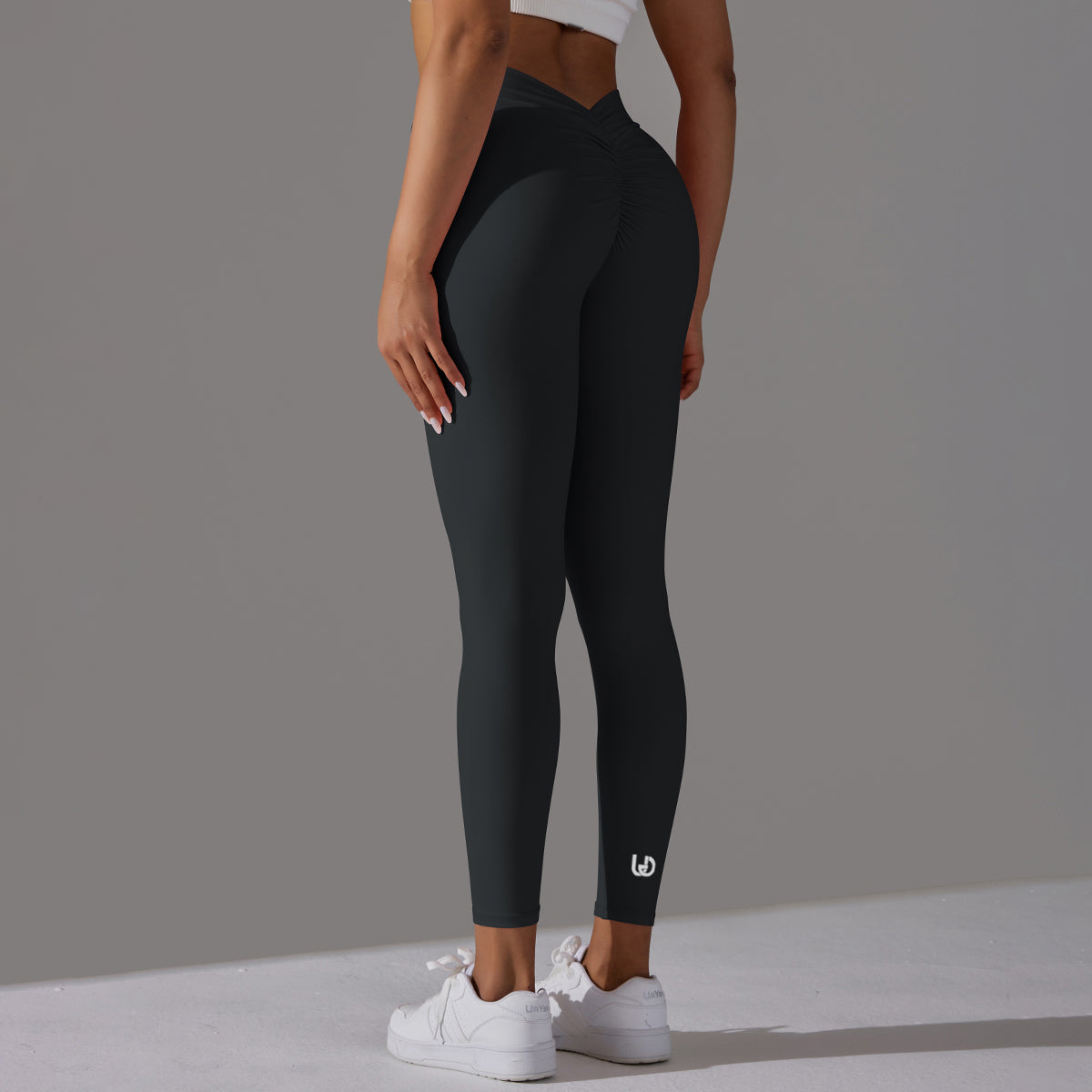 Emma | Leggings Extra Scrunch - Schwarz