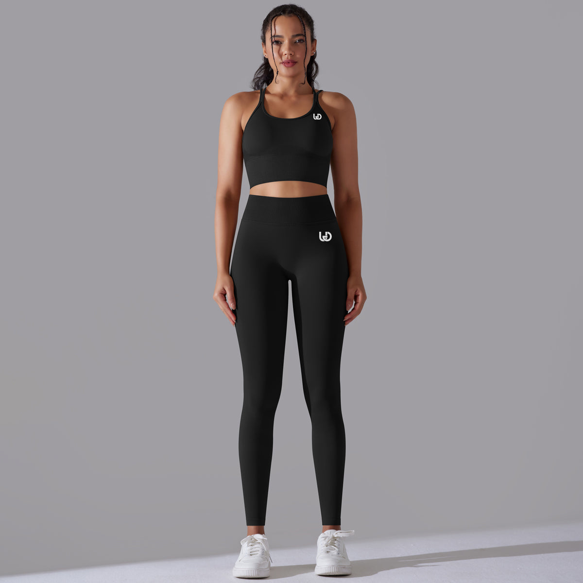 Daisy | Legging Top Set - Schwarz