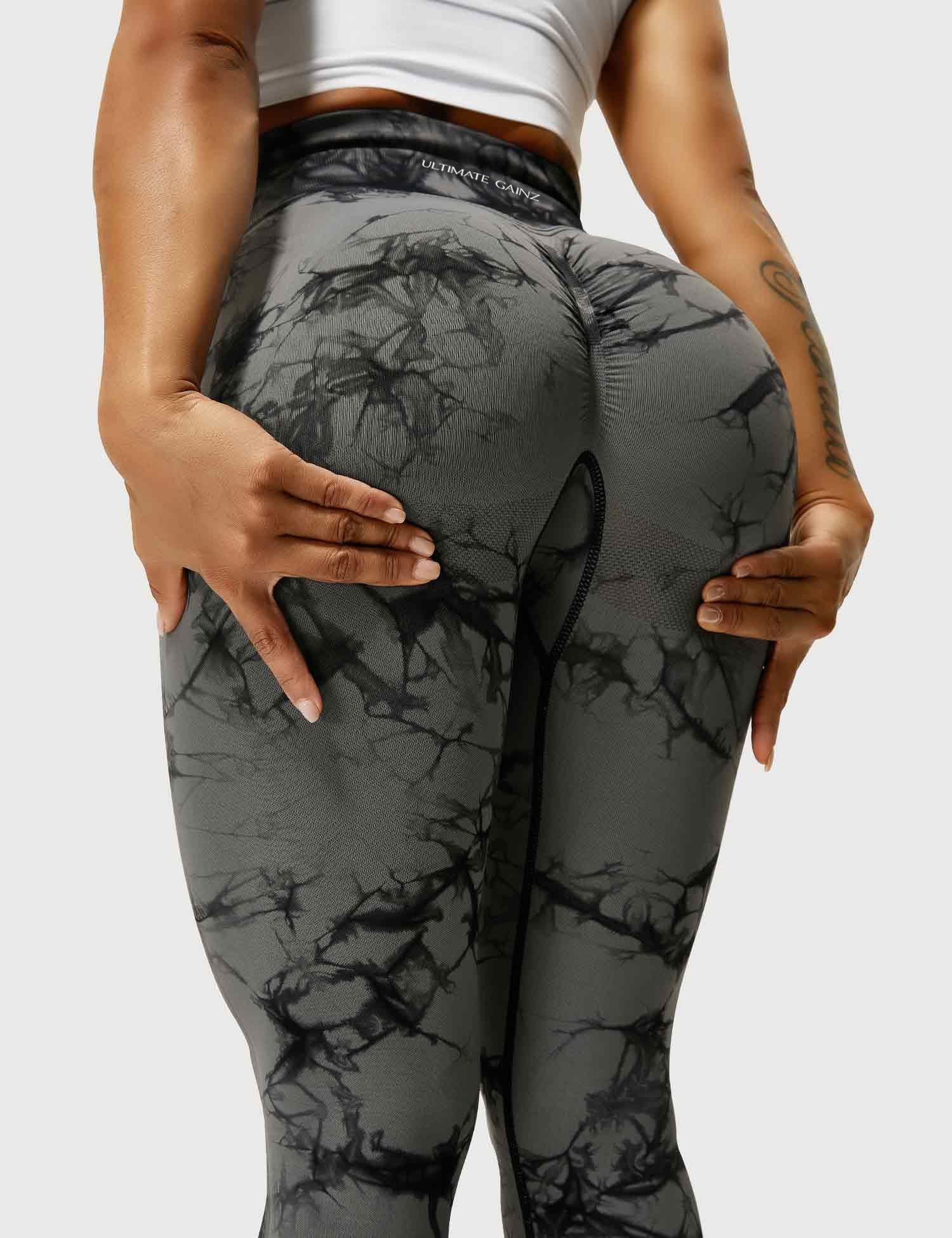 Aimy | Tie Dye Legging - DarkGrey