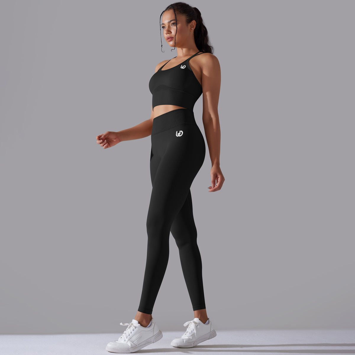 Daisy | Legging Top Set - Schwarz