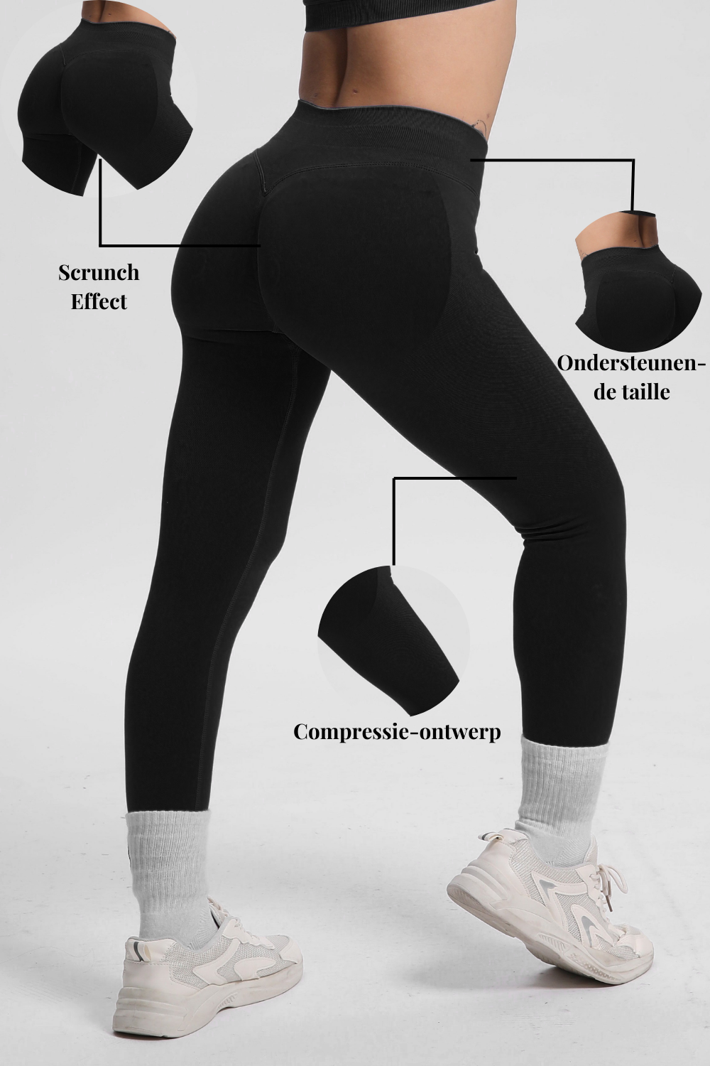 Beau | Legging Haute Performance - Noir