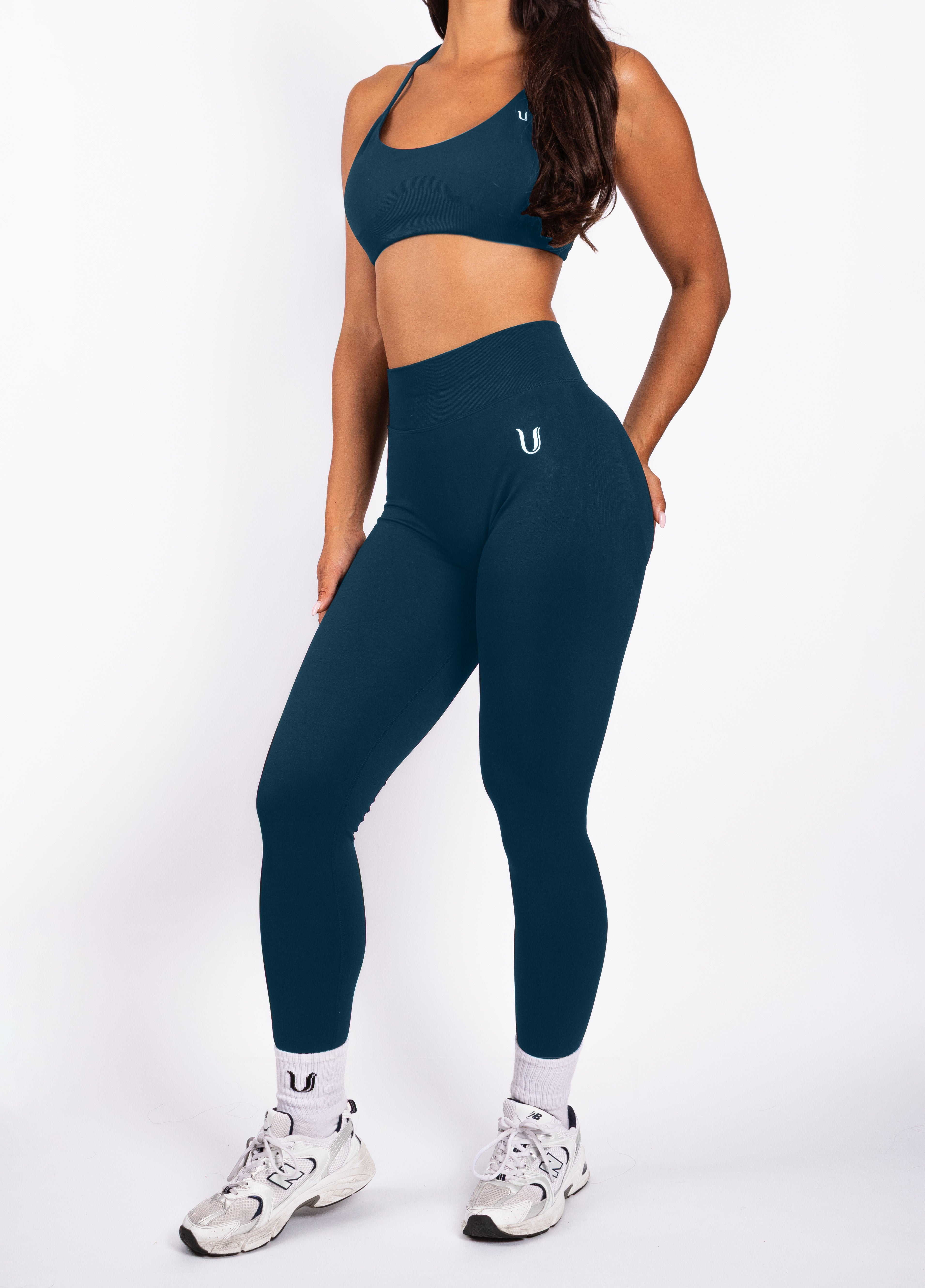 Nova | Formende Seamless Leggings – Blau