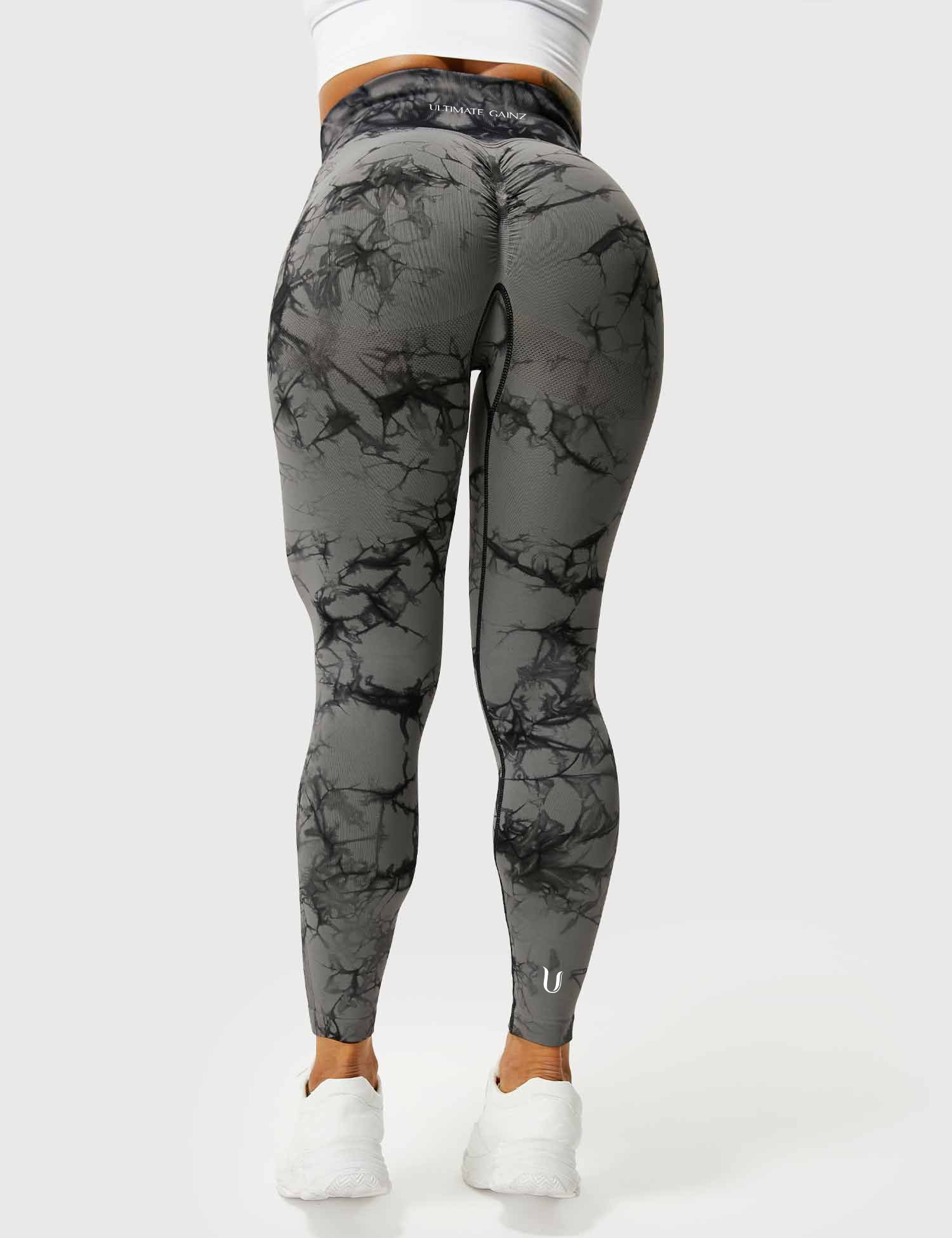 Aimy | Tie Dye Legging - DarkGrey