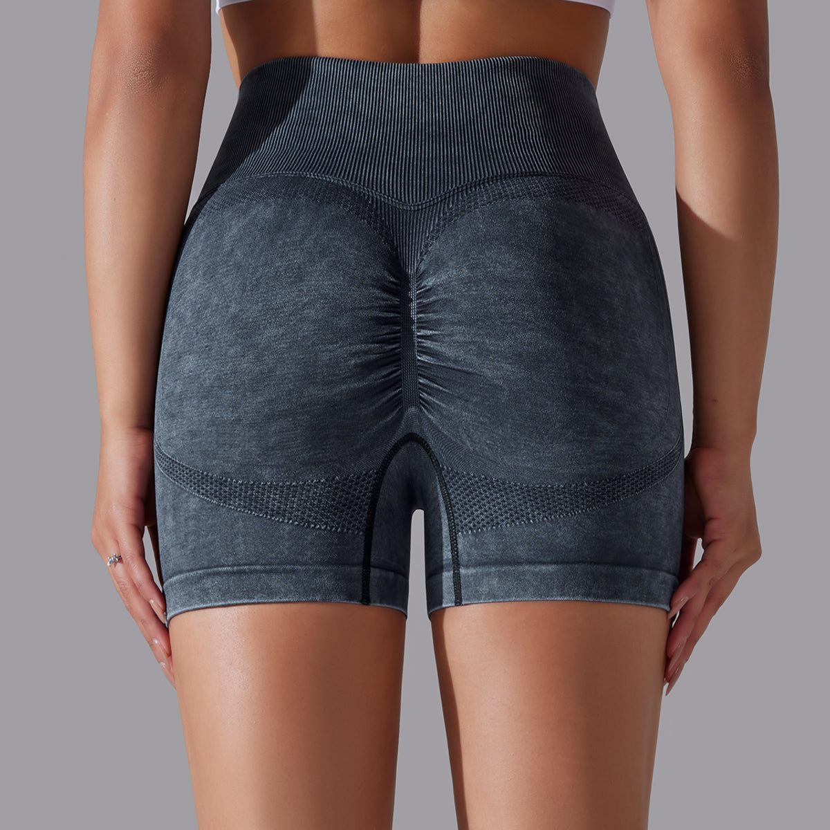 Jane | Shorts Scrunch - Schwarz