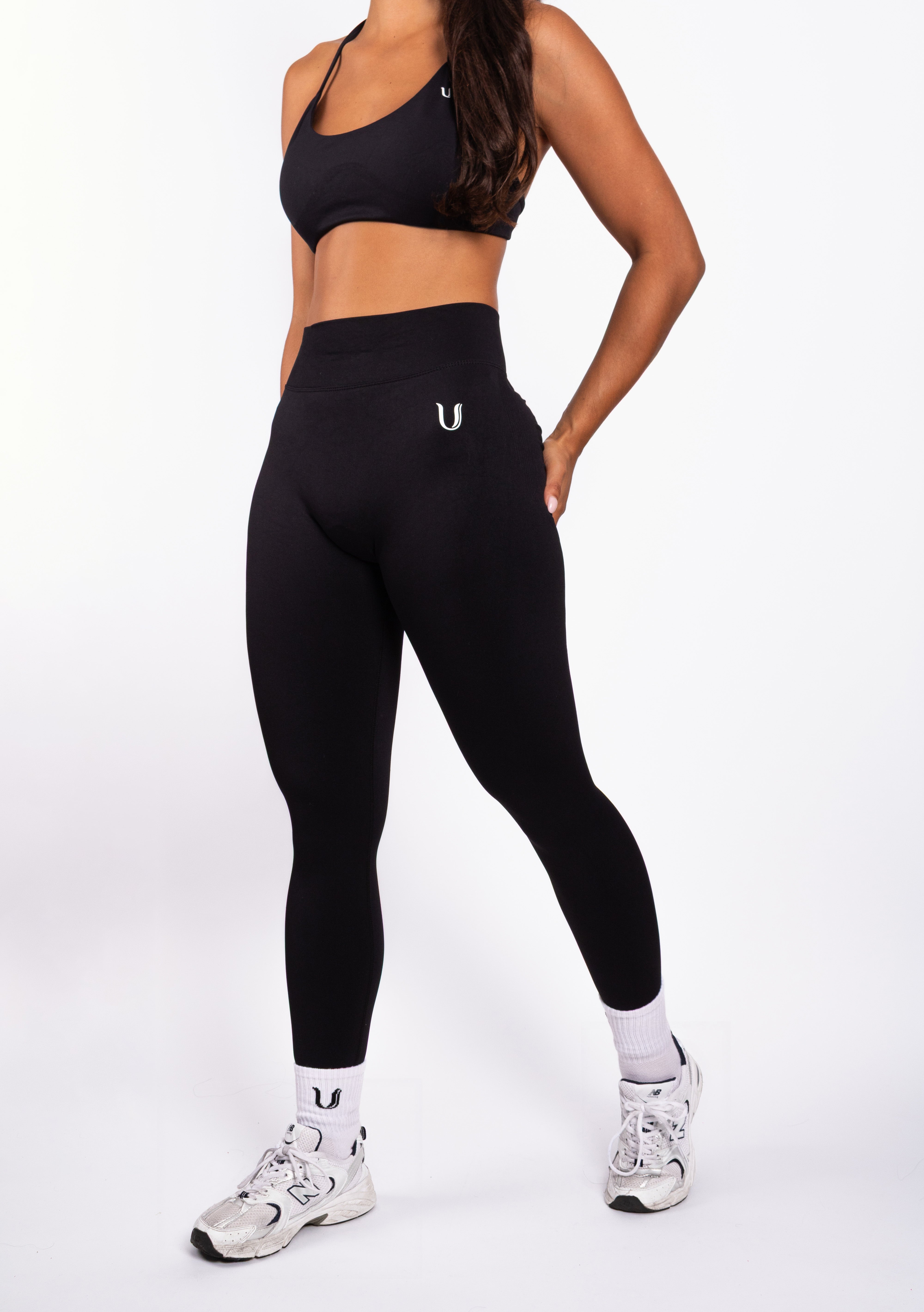 Nova | Formende Seamless Leggings – Schwarz