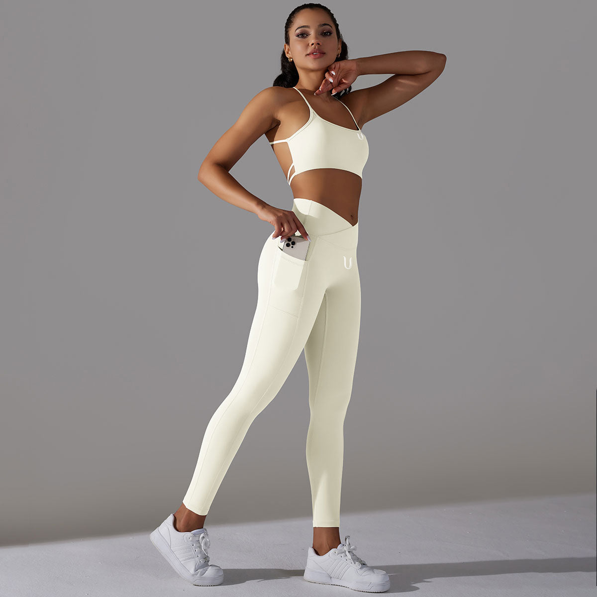 Mila | Legging - White