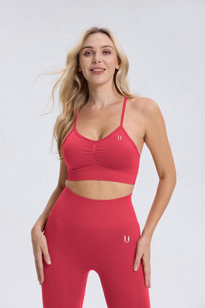 Maeve | Sports Bra - Red