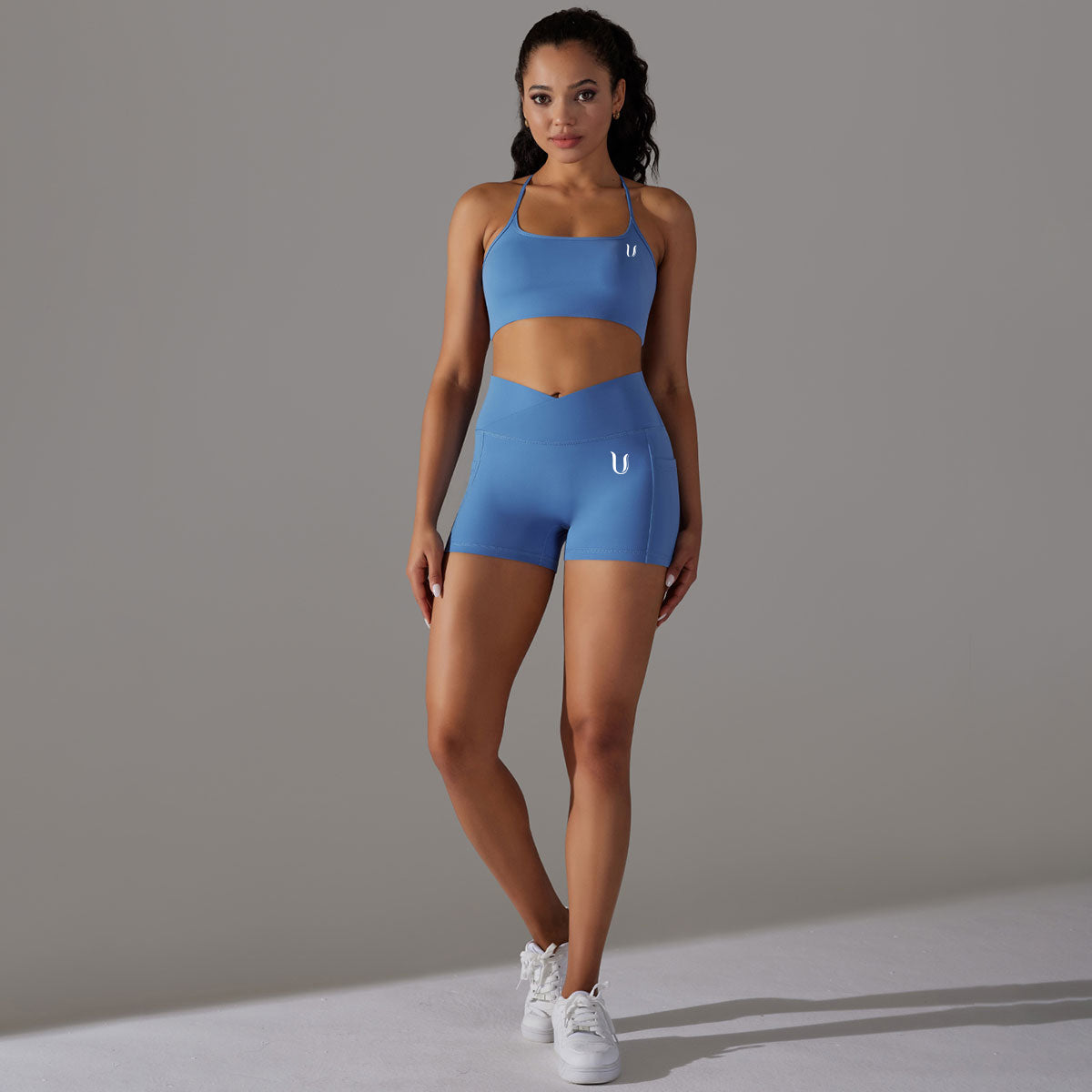 Mila | Short Set - Blue