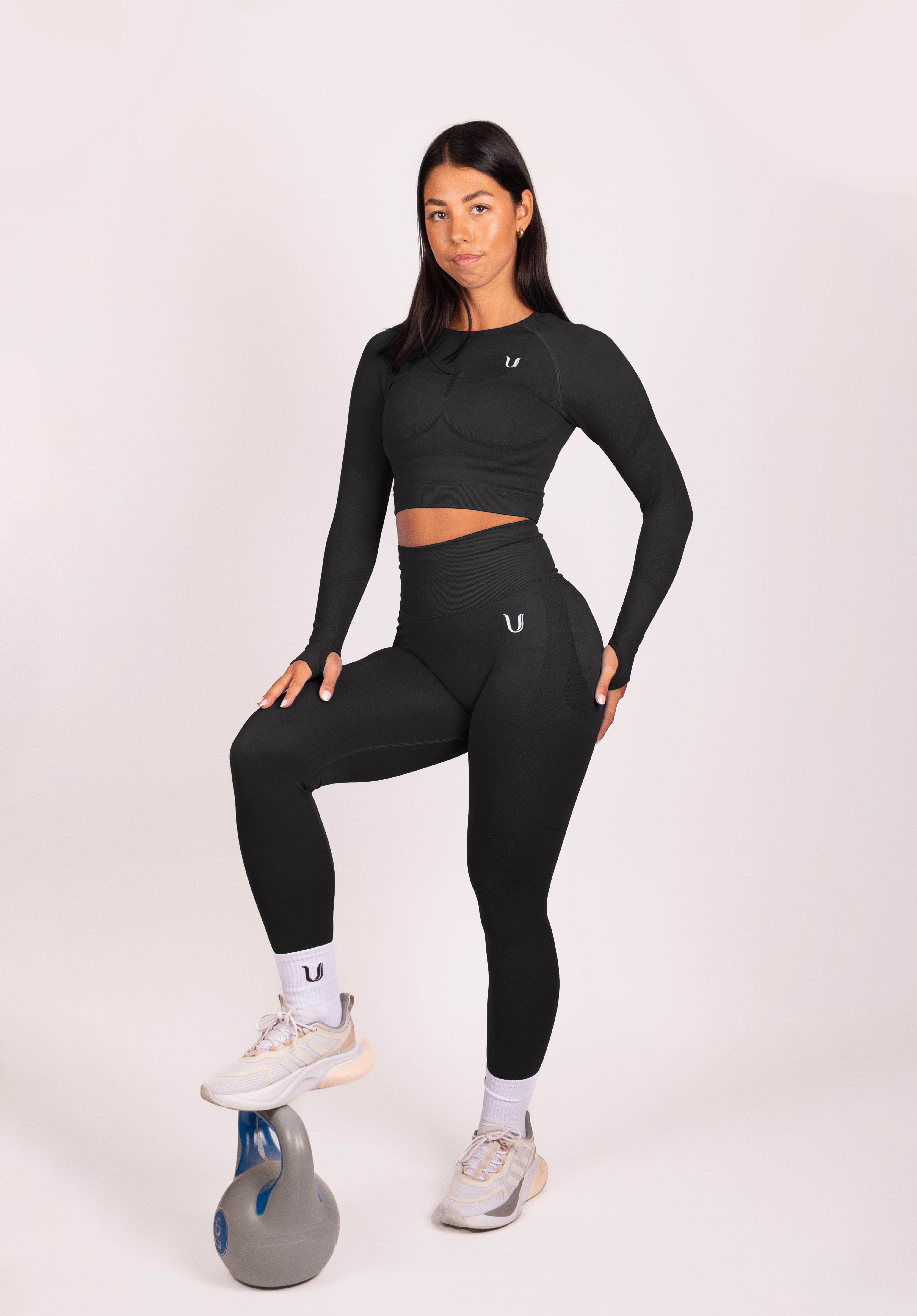 Leonie | Legging Premium Scrunch - Noir