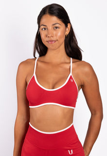 Ivy | Seamless Bra – Rood - Ultimate Gainz