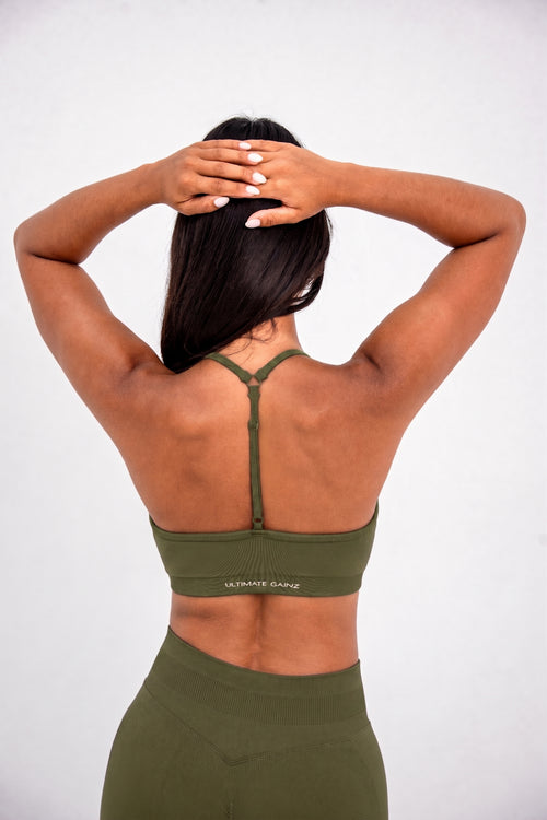 Luna | Premium Adjustable Sports Bra - Groen