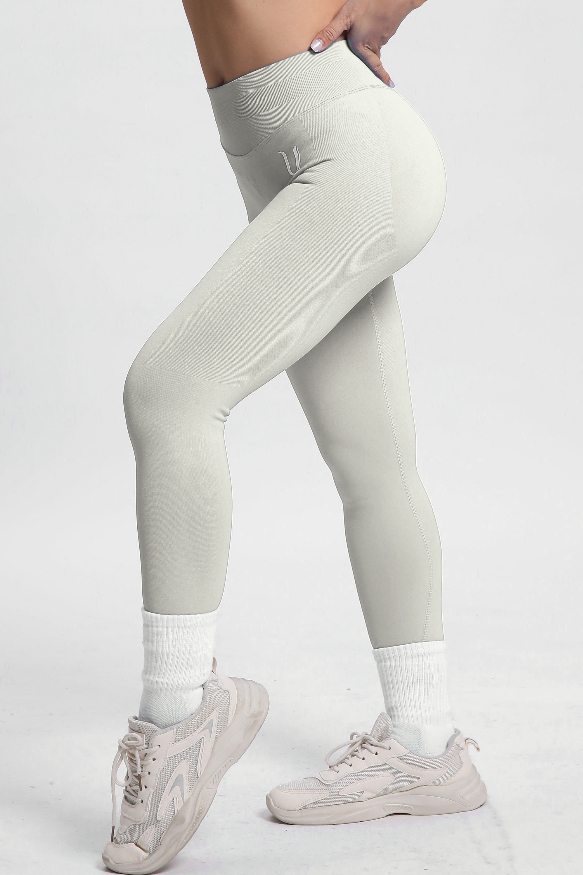 Beau | Legging Haute Performance - Ivoire