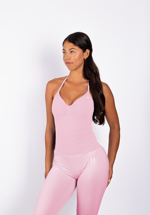 Beau Crop Top Roze - Dames sportkleding | Ultimate Gainz