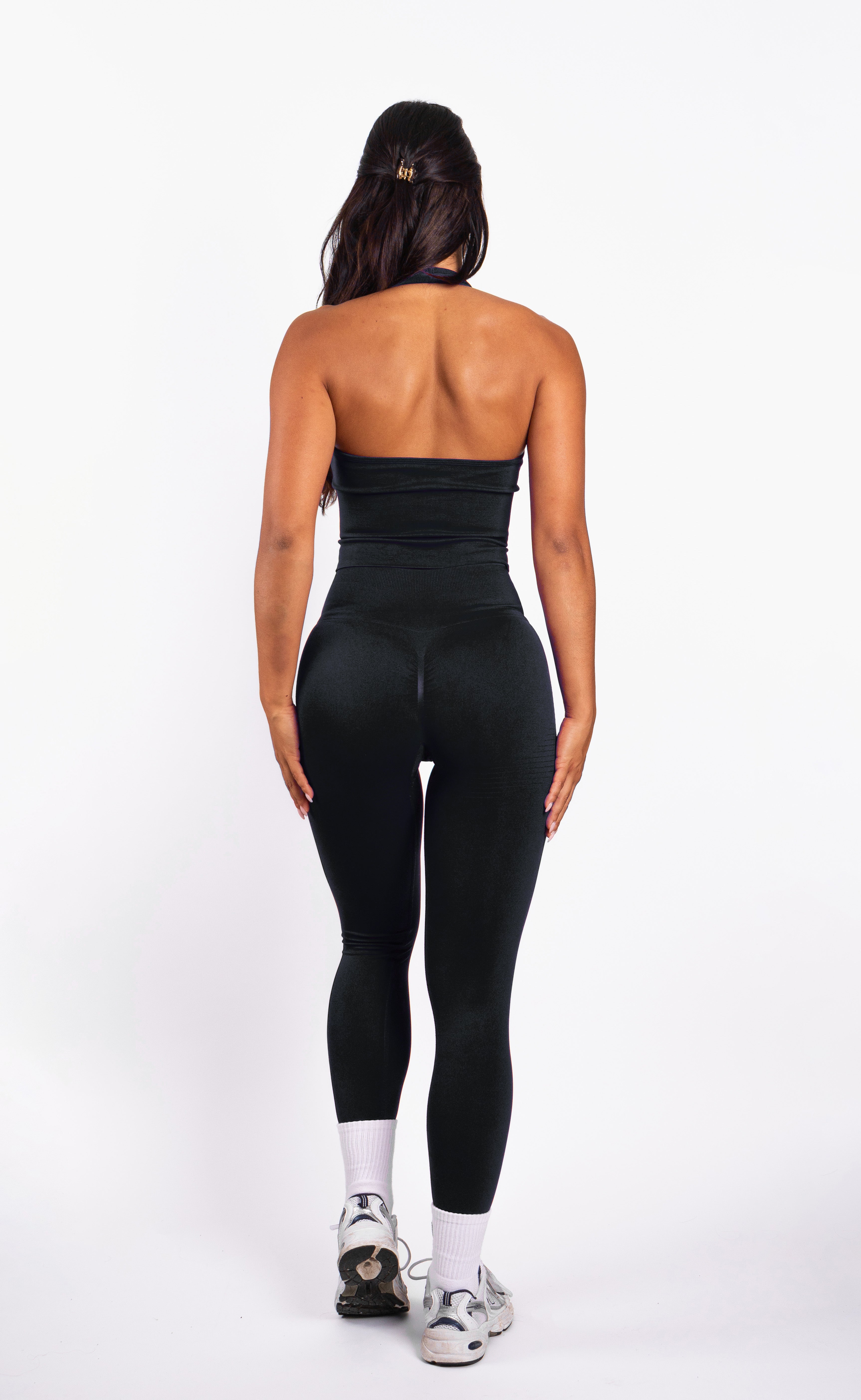 Bibi | Ribbed Seamless Legging – Red