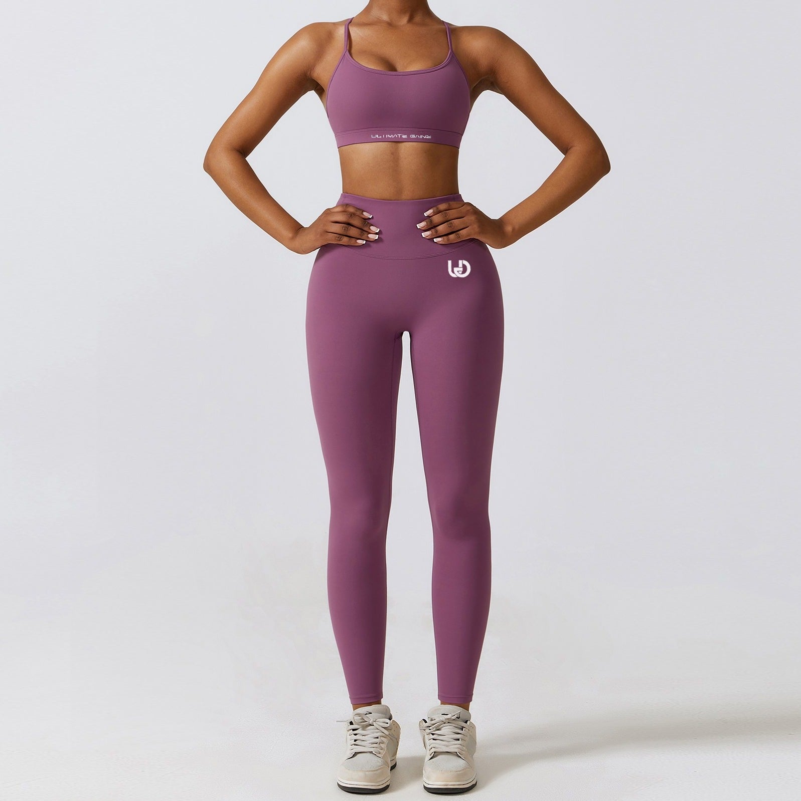 Hailey | Cross-Back Sports BH - Lichtpaars