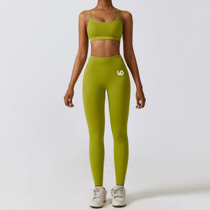 Hailey Set | Naadloze Top Legging - Matcha