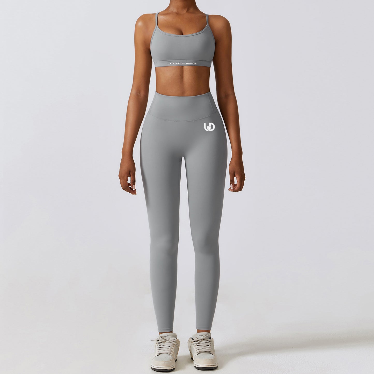 Hailey Set | Top Legging - Lichtgrijs