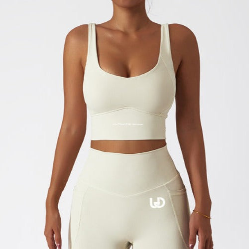 Palmer | Shorts Set mit Taschen Elfenbein
