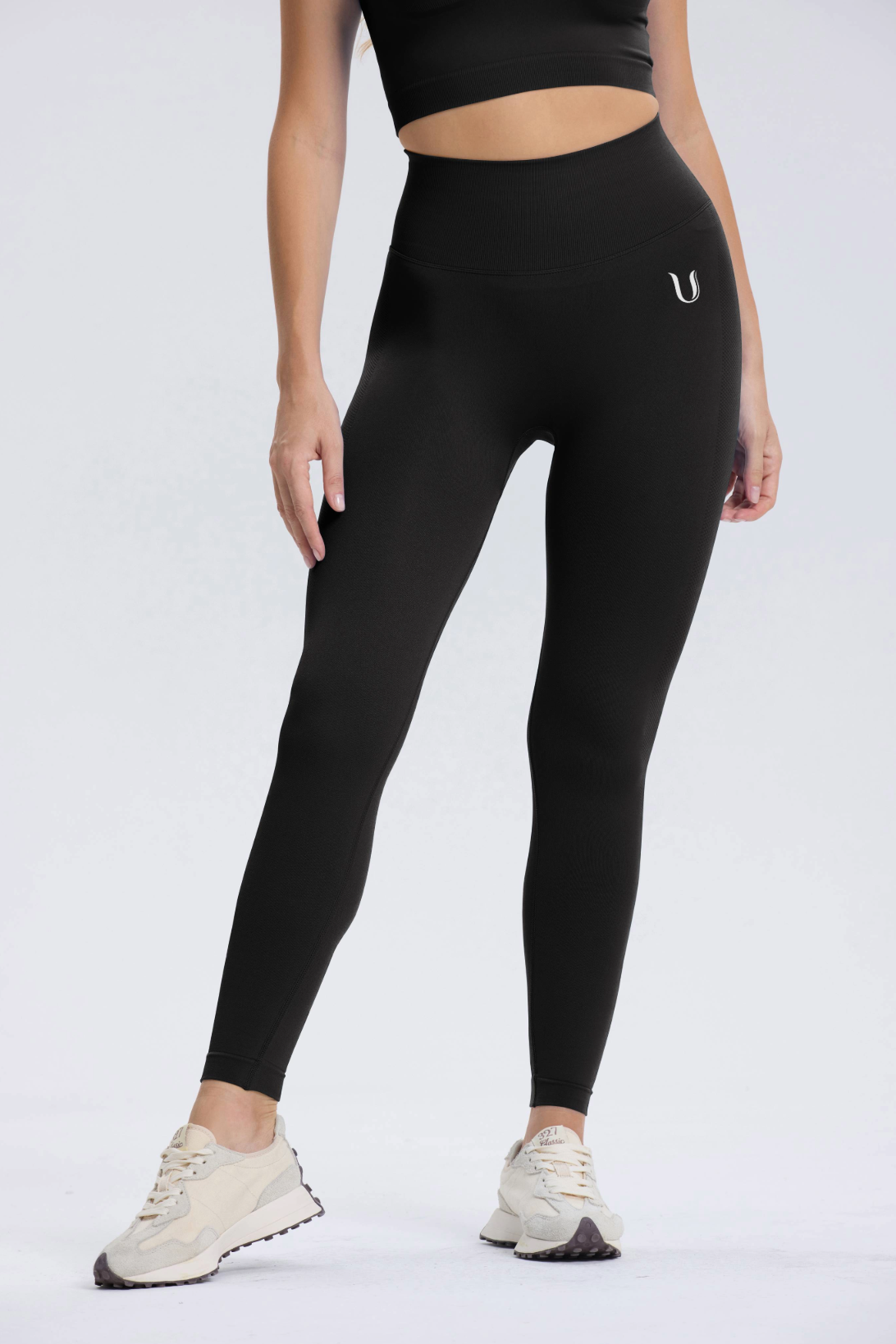 Leonie | Premium Scrunch Legging - Black