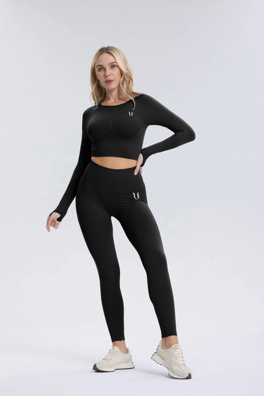 Leonie | Premium Scrunch Legging - Black